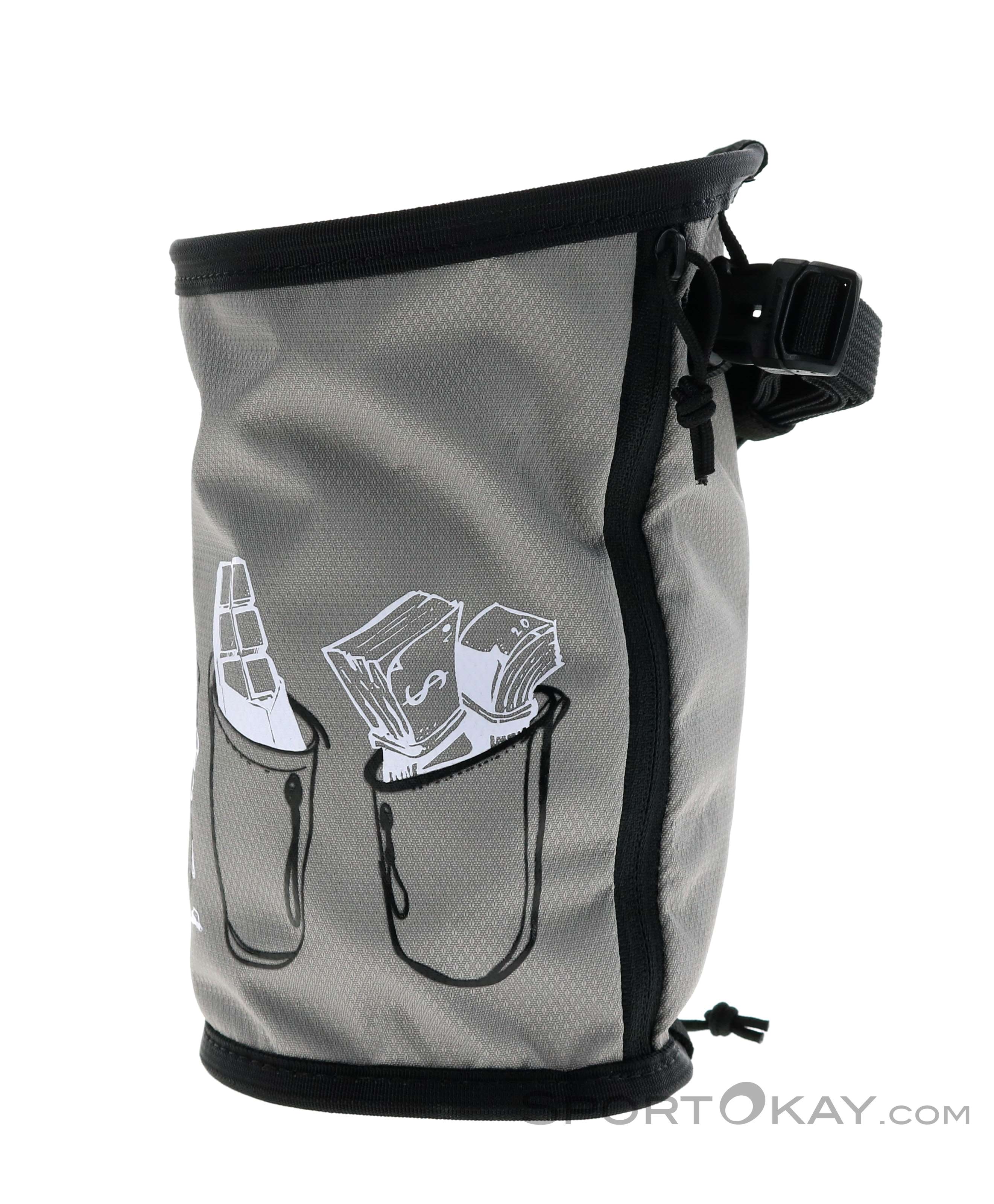 Mammut Gym Print Chalk Bag Granit Tasche und Magnesium zum