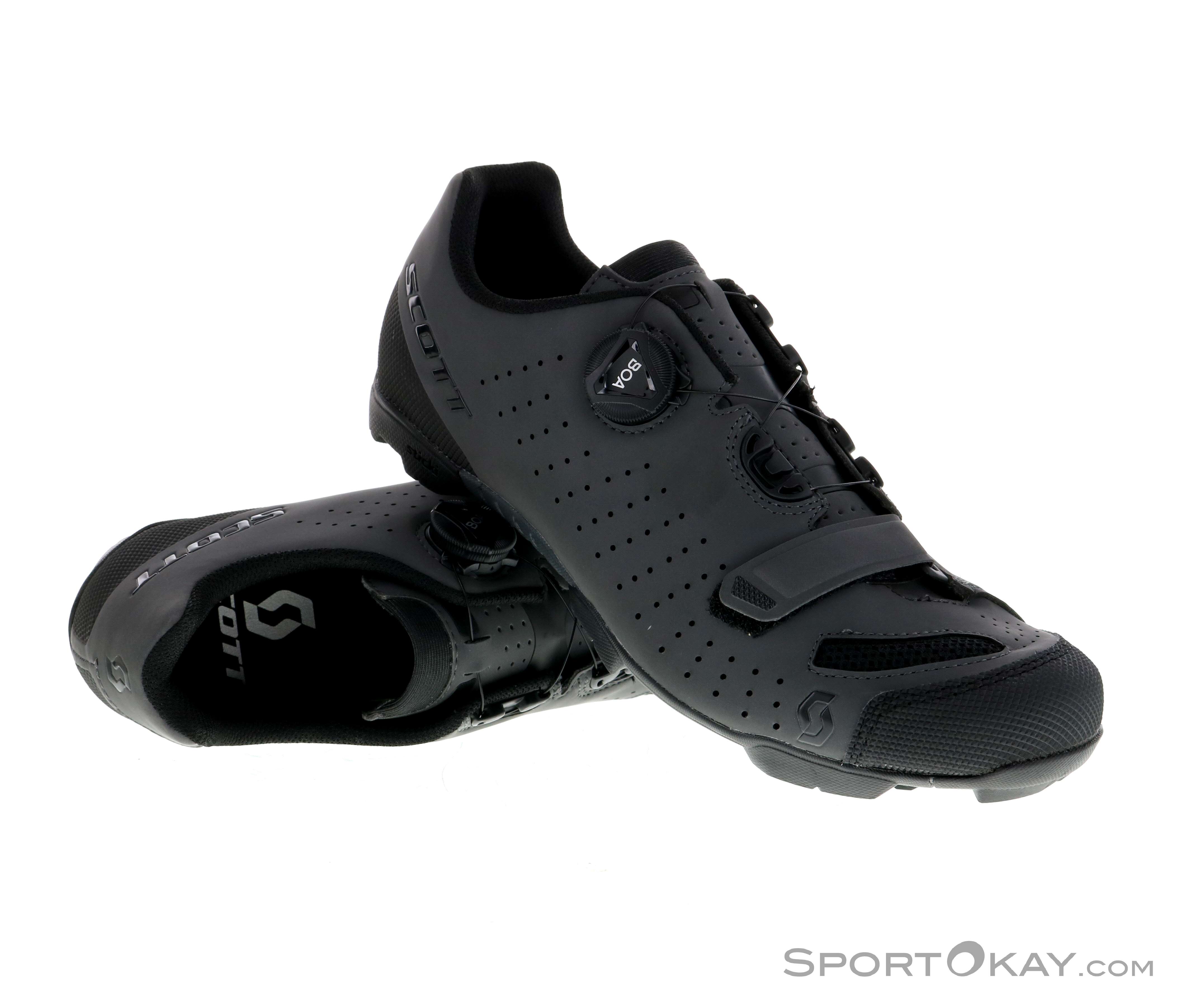 Scott MTB Comp Boa Mountain Bike Shoes Reflective Men's Size 8 US 41 EU 
