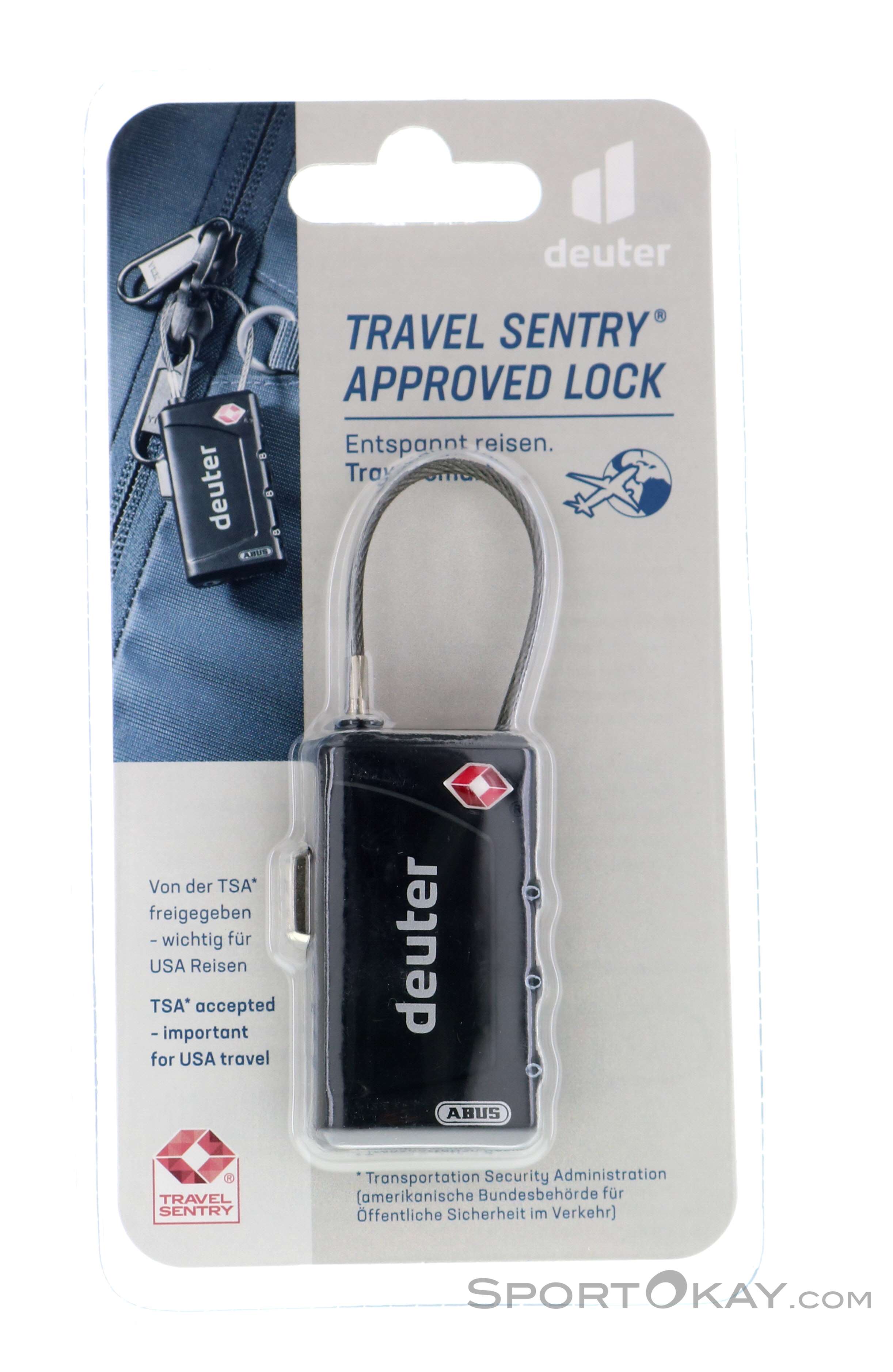 SAMSONITE SAFE LUGGAGE STRAP - Sangle à bagage à combinaison TSA