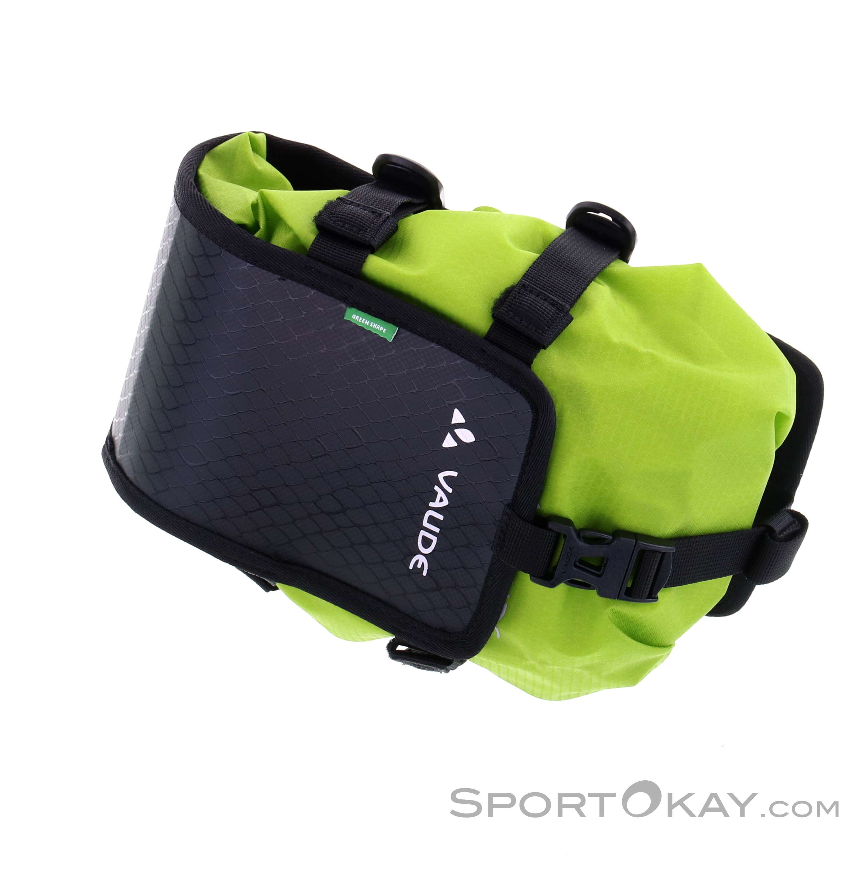 Sacoche de fourche avec support Bikepacking étanche 3,5L Green line -  Add-One
