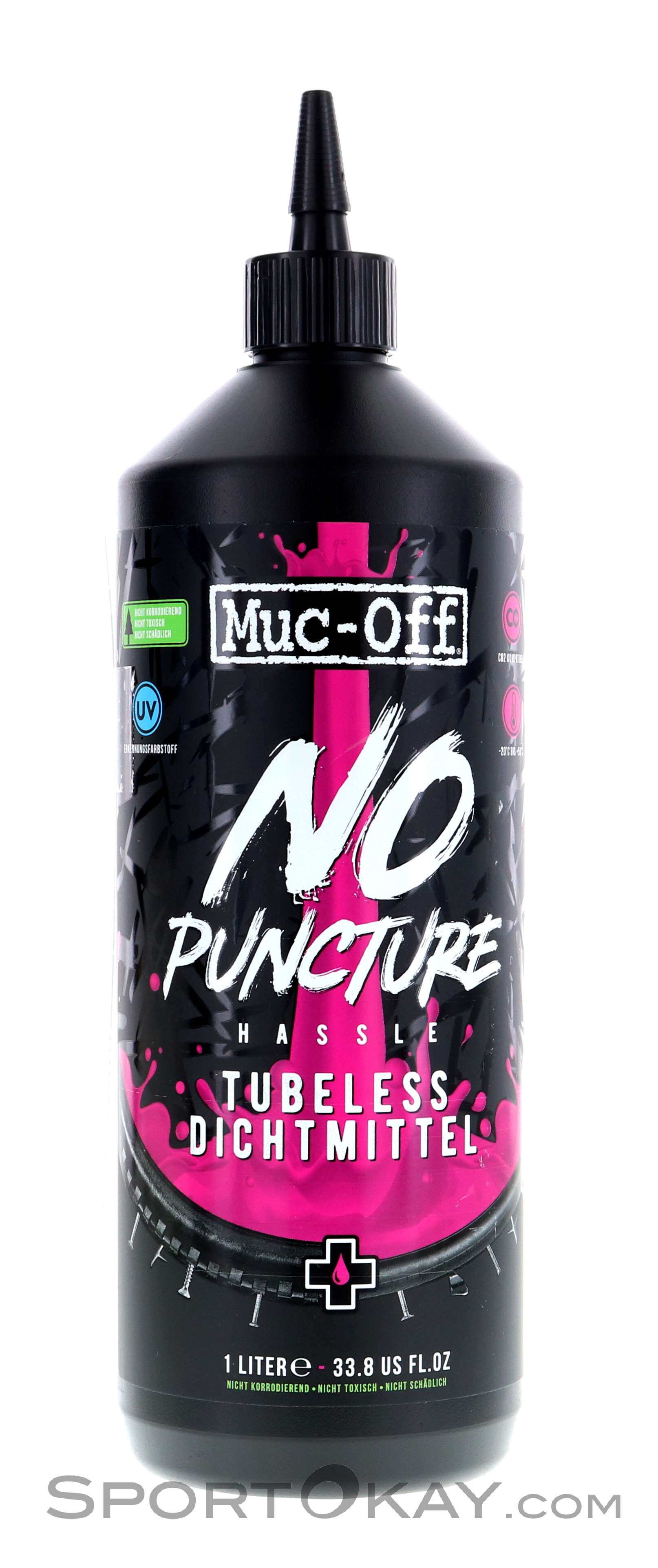 Muc Off No Puncture Hassle 1l Sealant Tire Repair Kits Tools  Care  Bike All