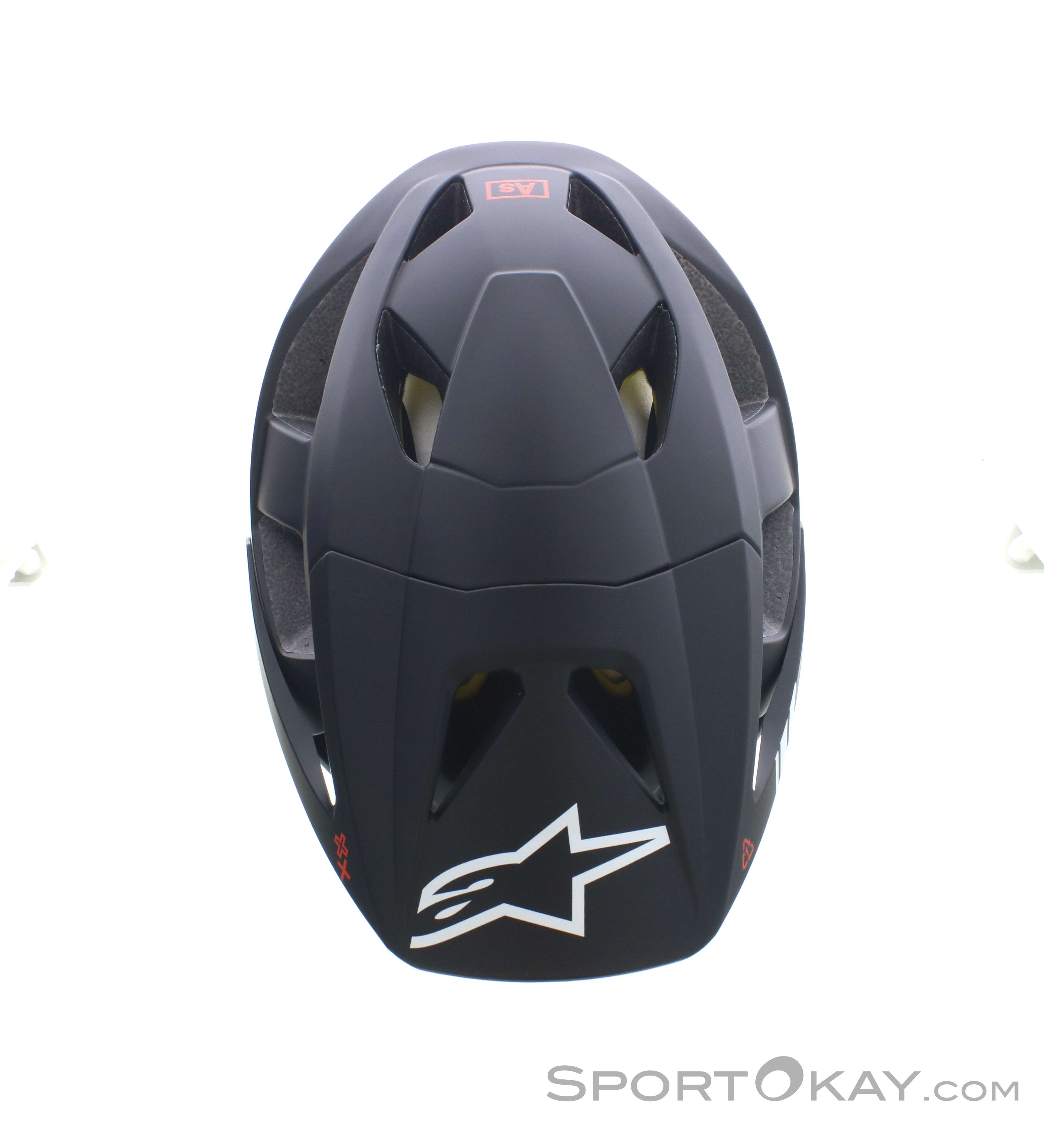Alpinestars Vector Tech Helmet A1 Black Light Gray Matte, M