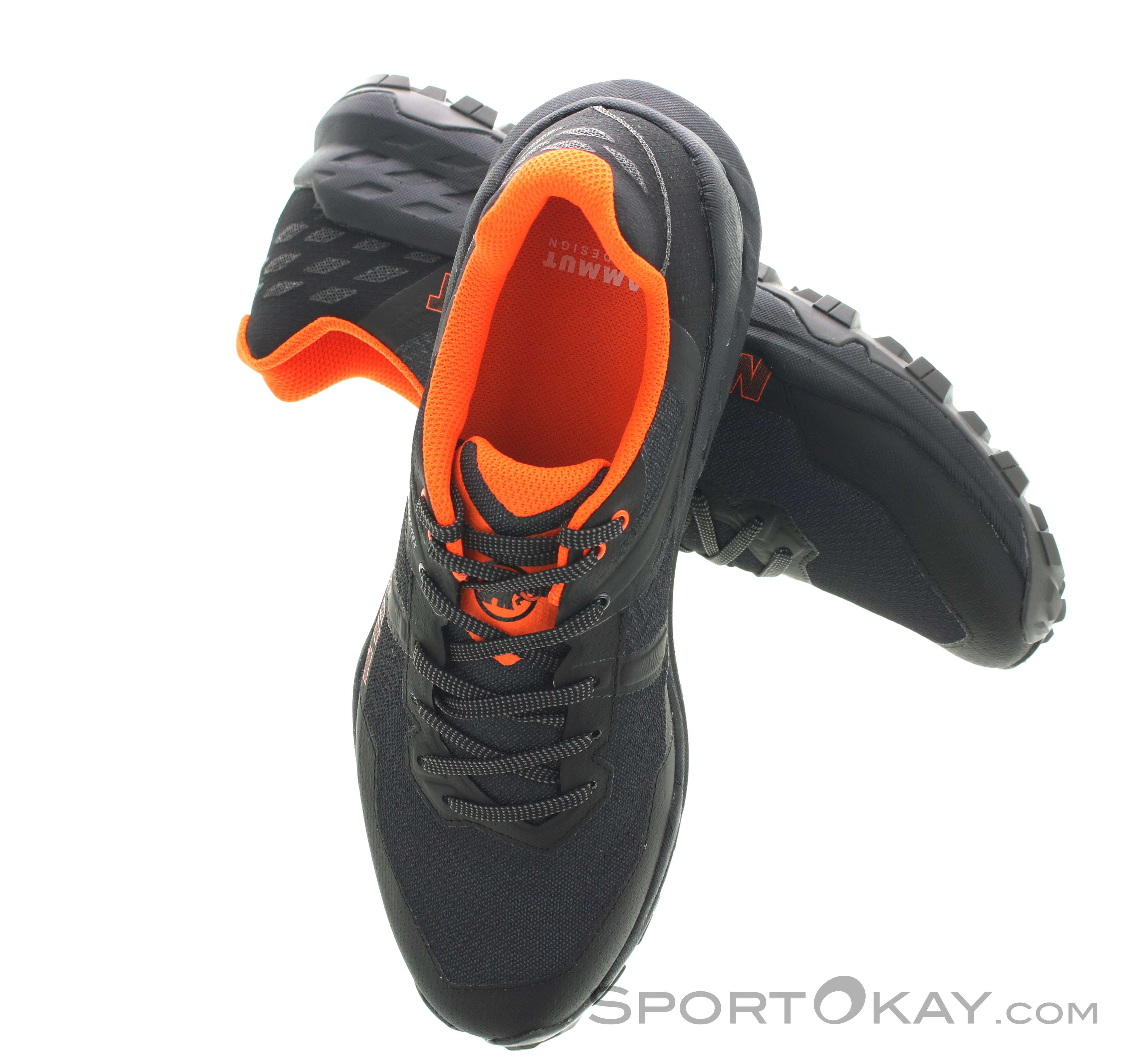 Mammut Zapatillas Sertig Ii Low Gtx Black Vibrant Orange Negro Naranja  Hombre