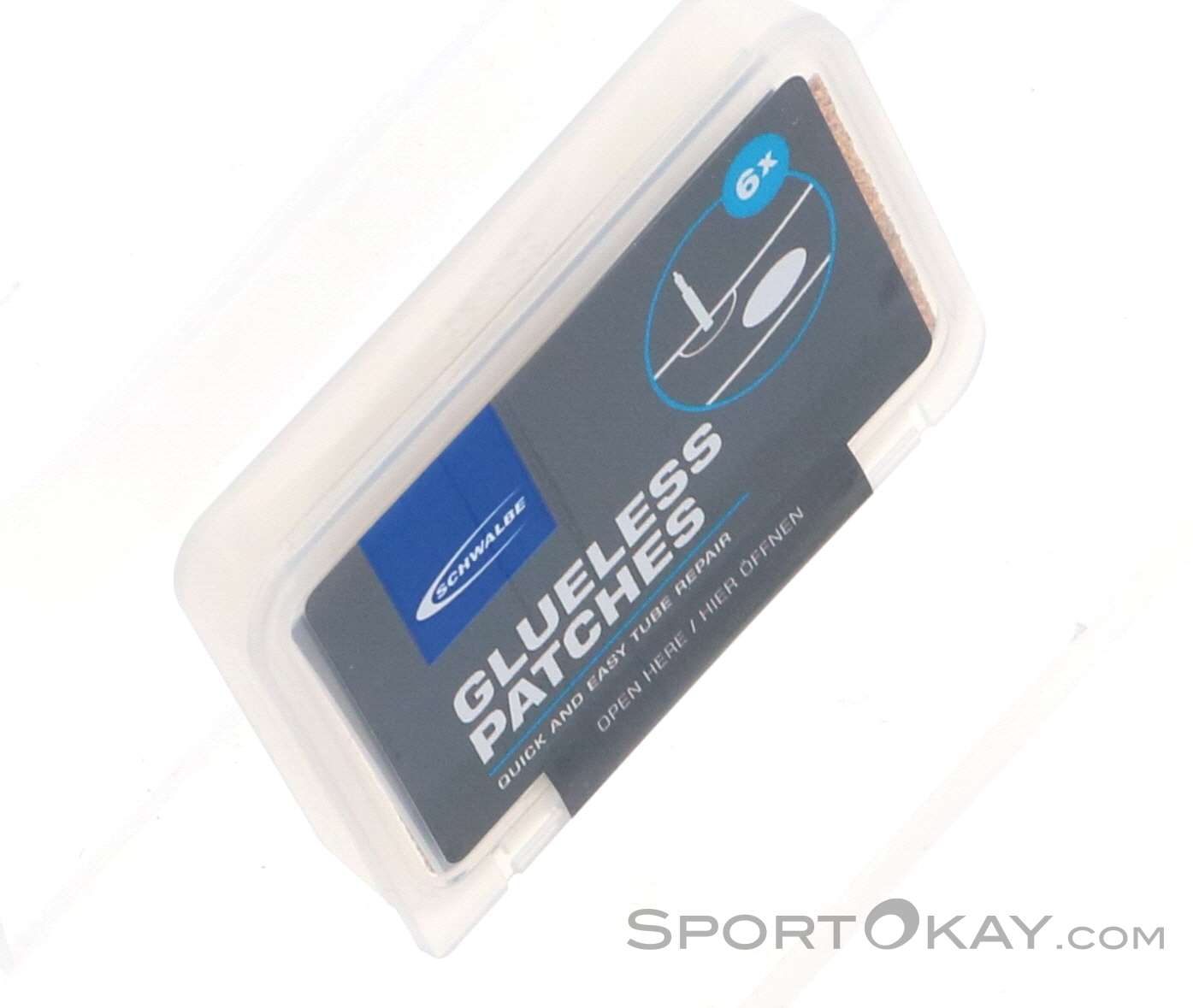 Schwalbe Glueless Patches Patch Kit - Tire Repair Kits - Tools & Care -  Bike - All