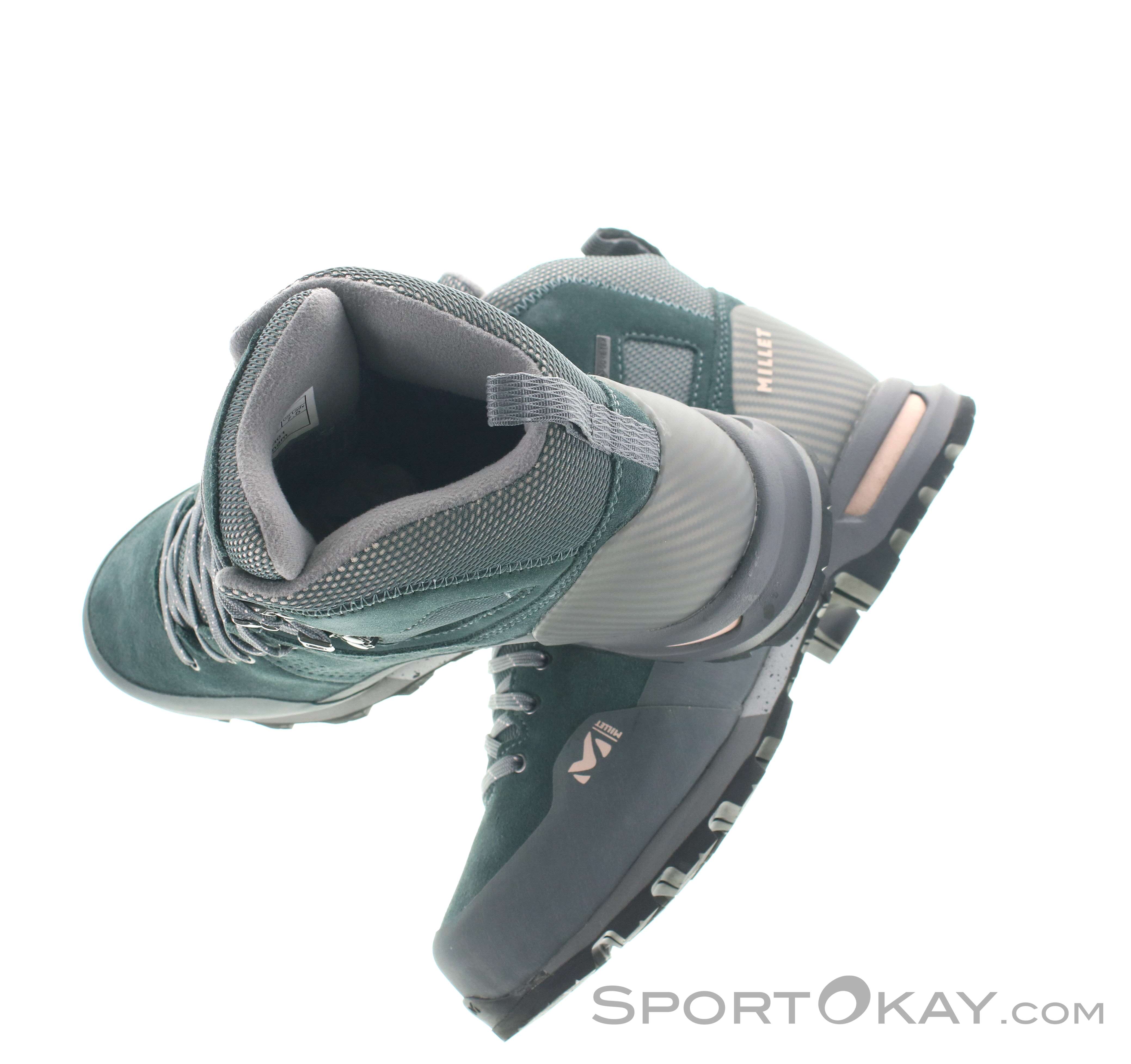 Zapatos de trekking Millet G Trek 4 Goretex (Gris oscuro) Mujer - Alpinstore
