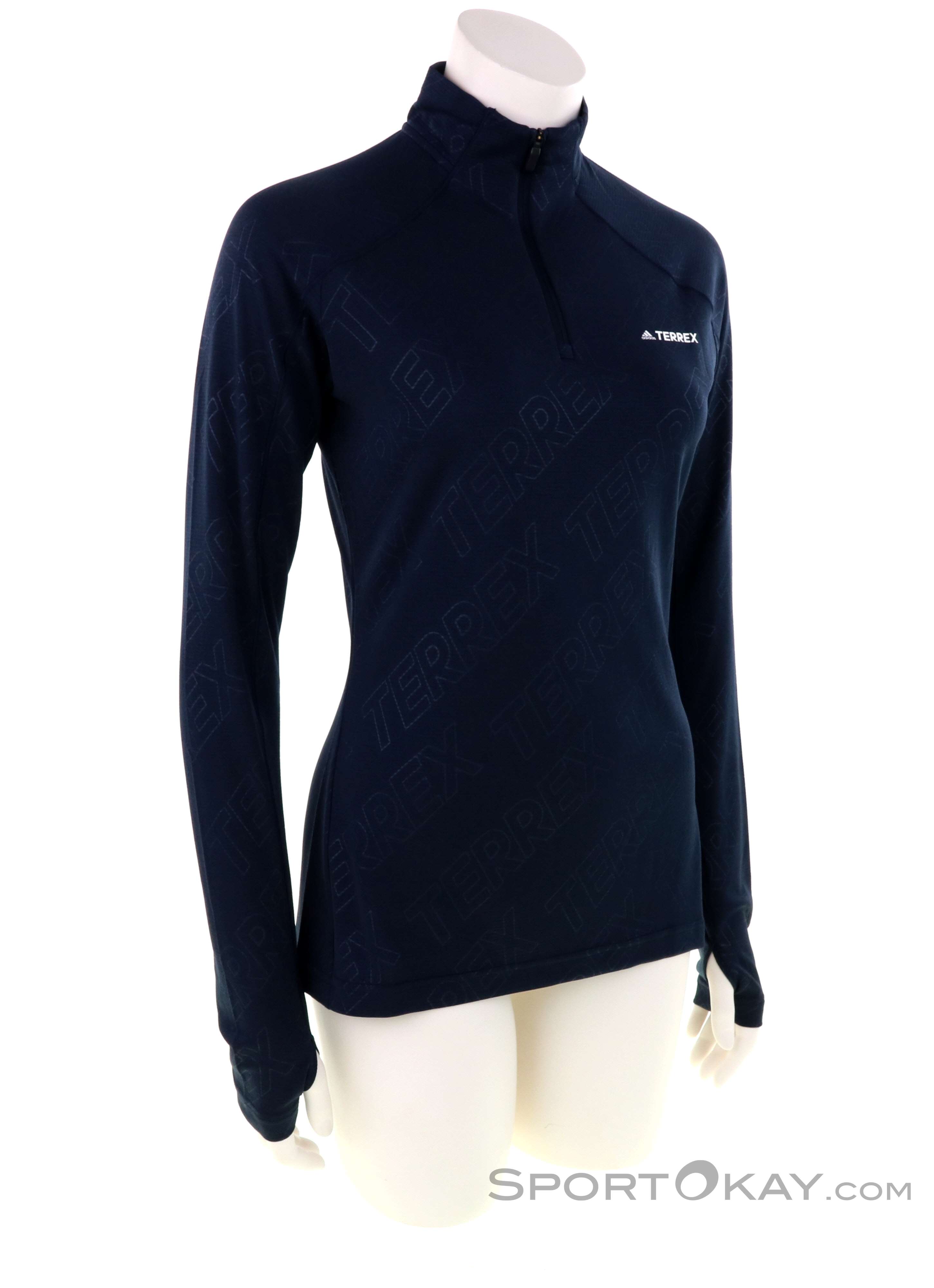 adidas TraceRo 1/2 Zip Women - T-Shirts - Clothing - Outdoor - All