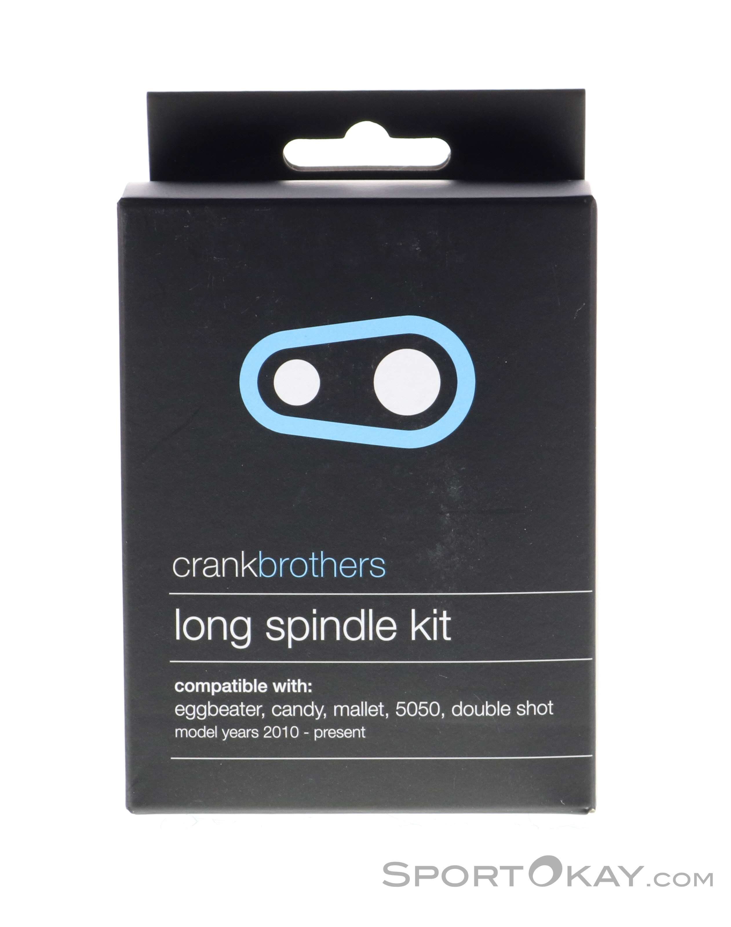 Doubleshot: 2 pedal axles in titanium! Crankbrothers EggBeater Candy Mallet 