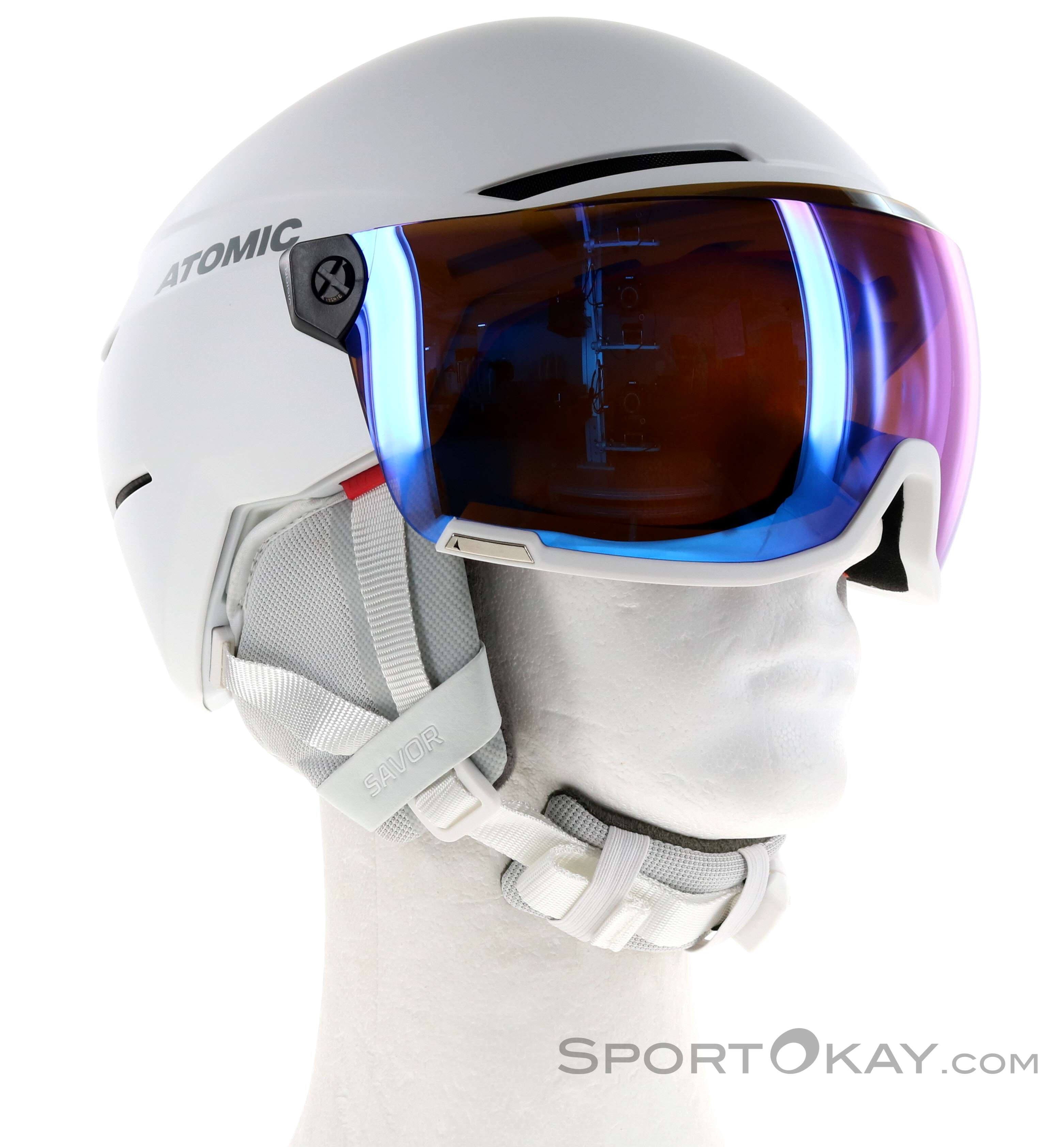 ATOMIC Savor Visor Stereo - Casque ski alpin avec visière
