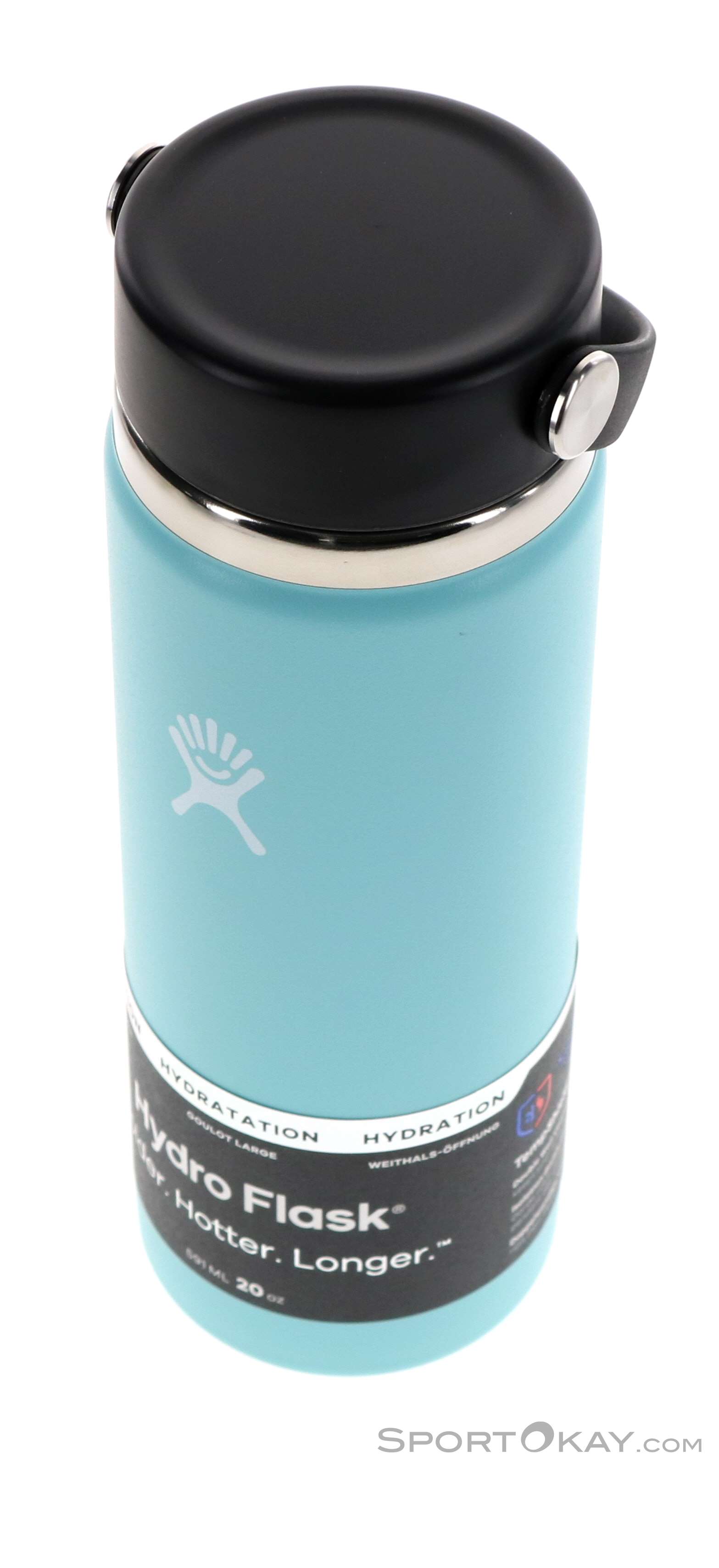 Hydro Flask Wide Mouth Rain 20 OZ Thermos Bottle - Water Bottles - Fitness  Accessory - Fitness - All