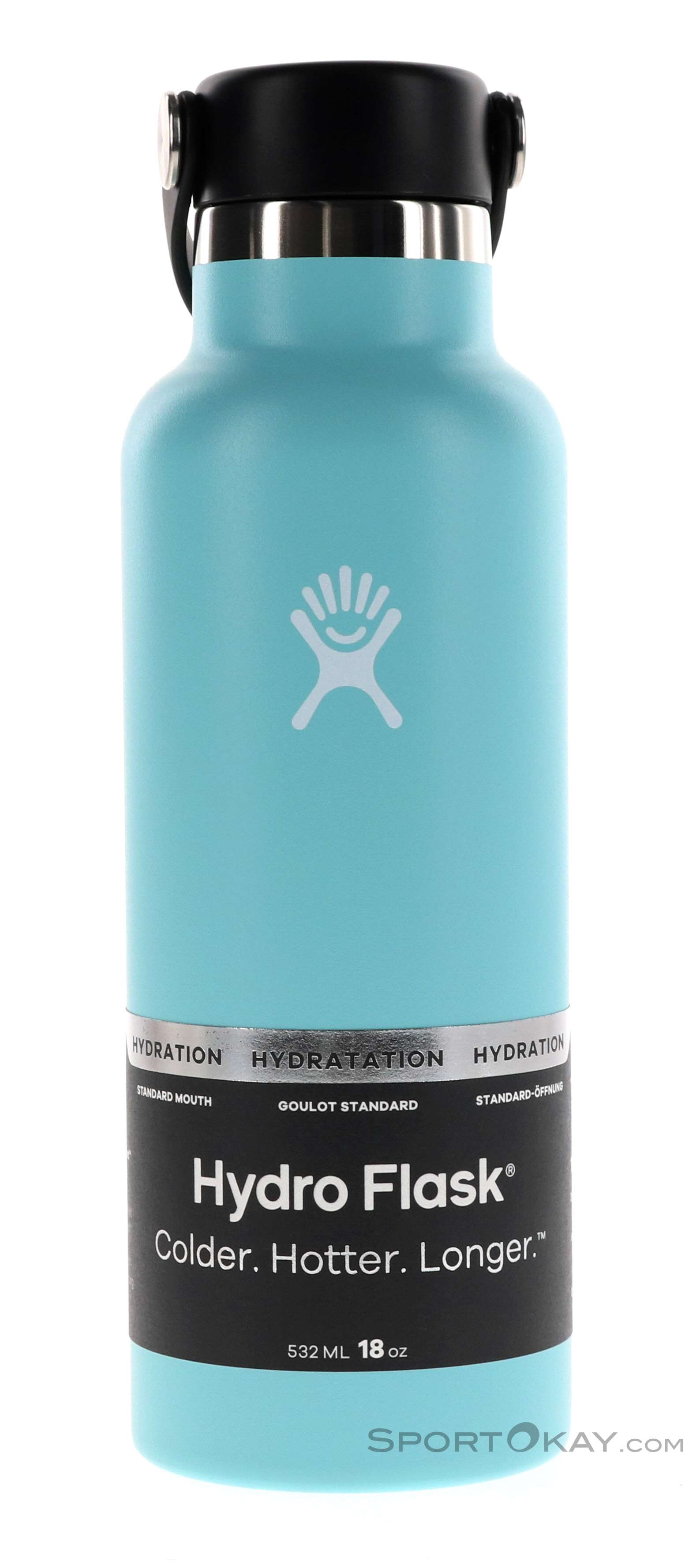 Standard thermos Hydro Flask with standard mouth flex cap 18 oz - Classic  hiking - Practices - Hiking