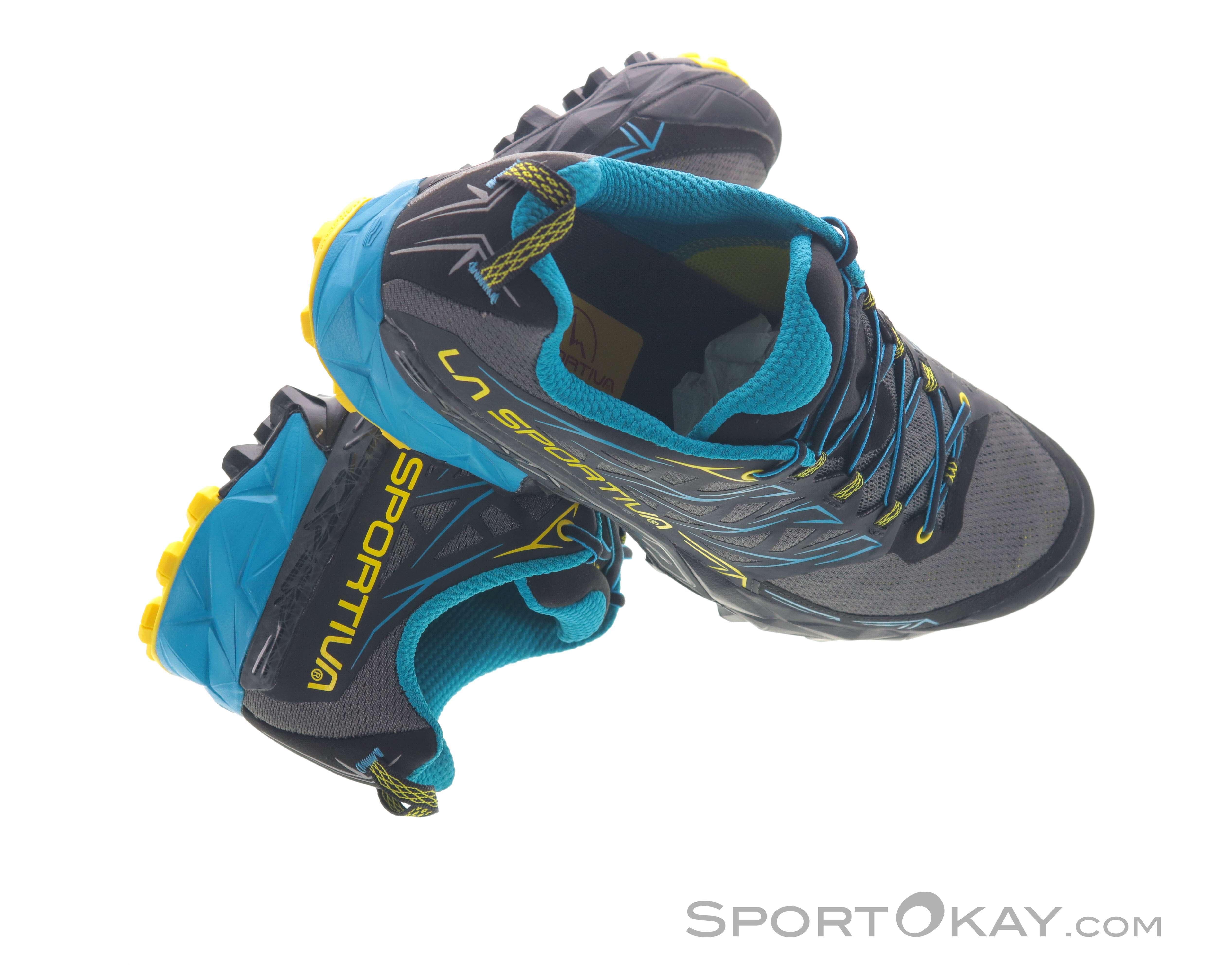 Zapatillas de trail La Sportiva Akyra (Ink/Red) Mujer - Alpinstore