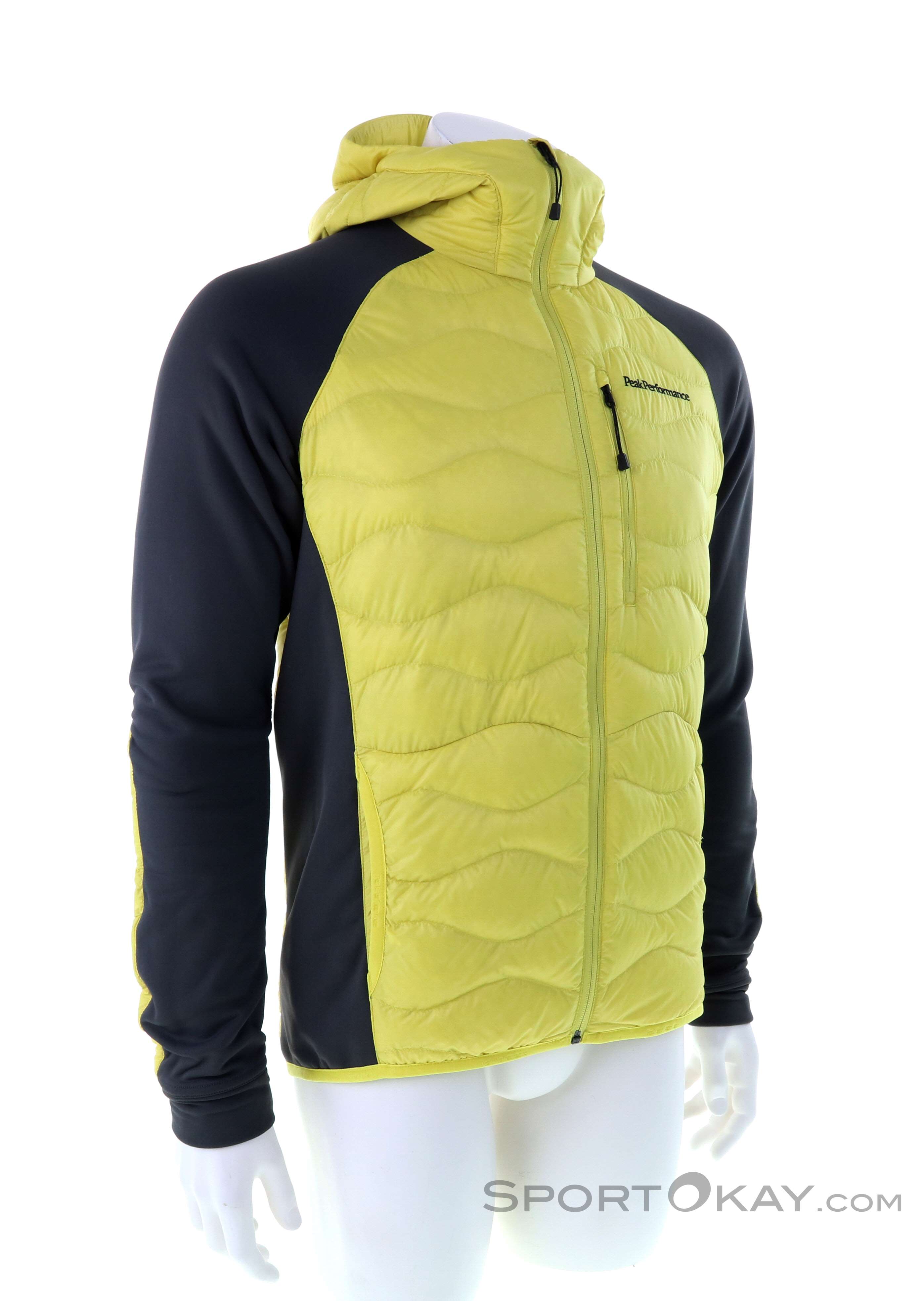 Men's helium hybrid hot sale hooded jacket