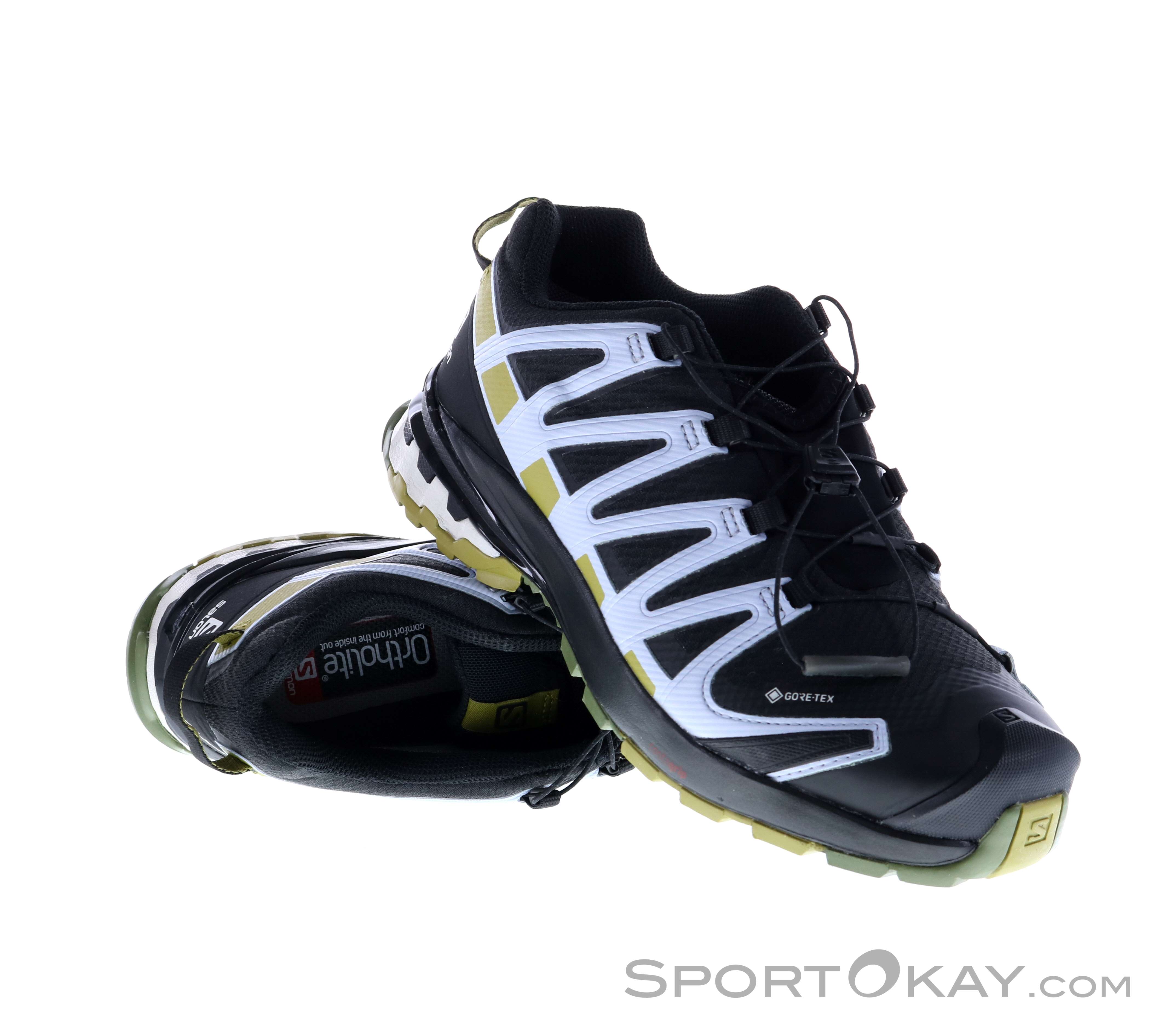 Salomon Men's XA PRO 3D Gore-TEX Trail Running Shoes, Black/Black