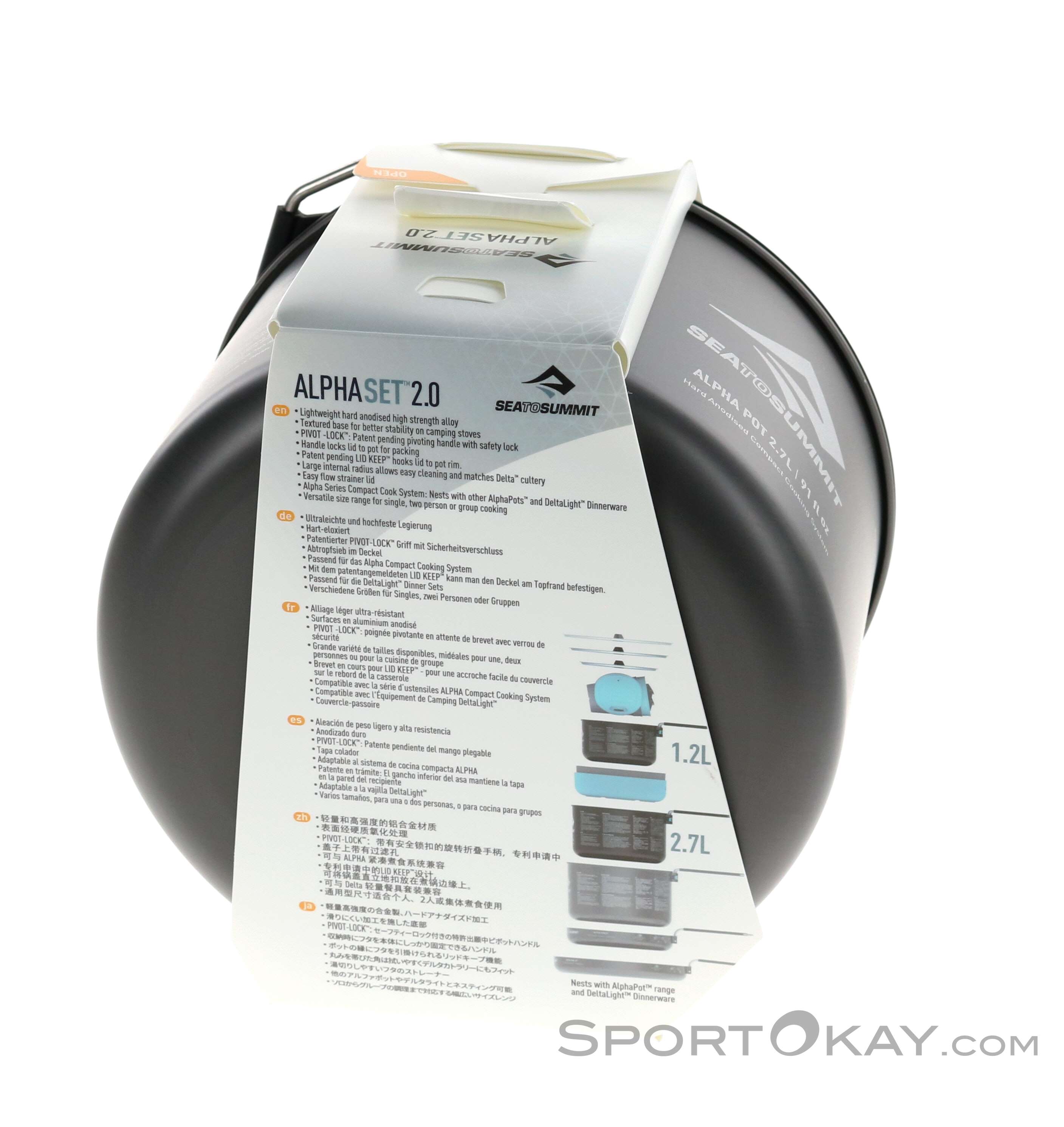 Sea to Summit Alpha Pot Set 2.0 - Needle Sports Ltd