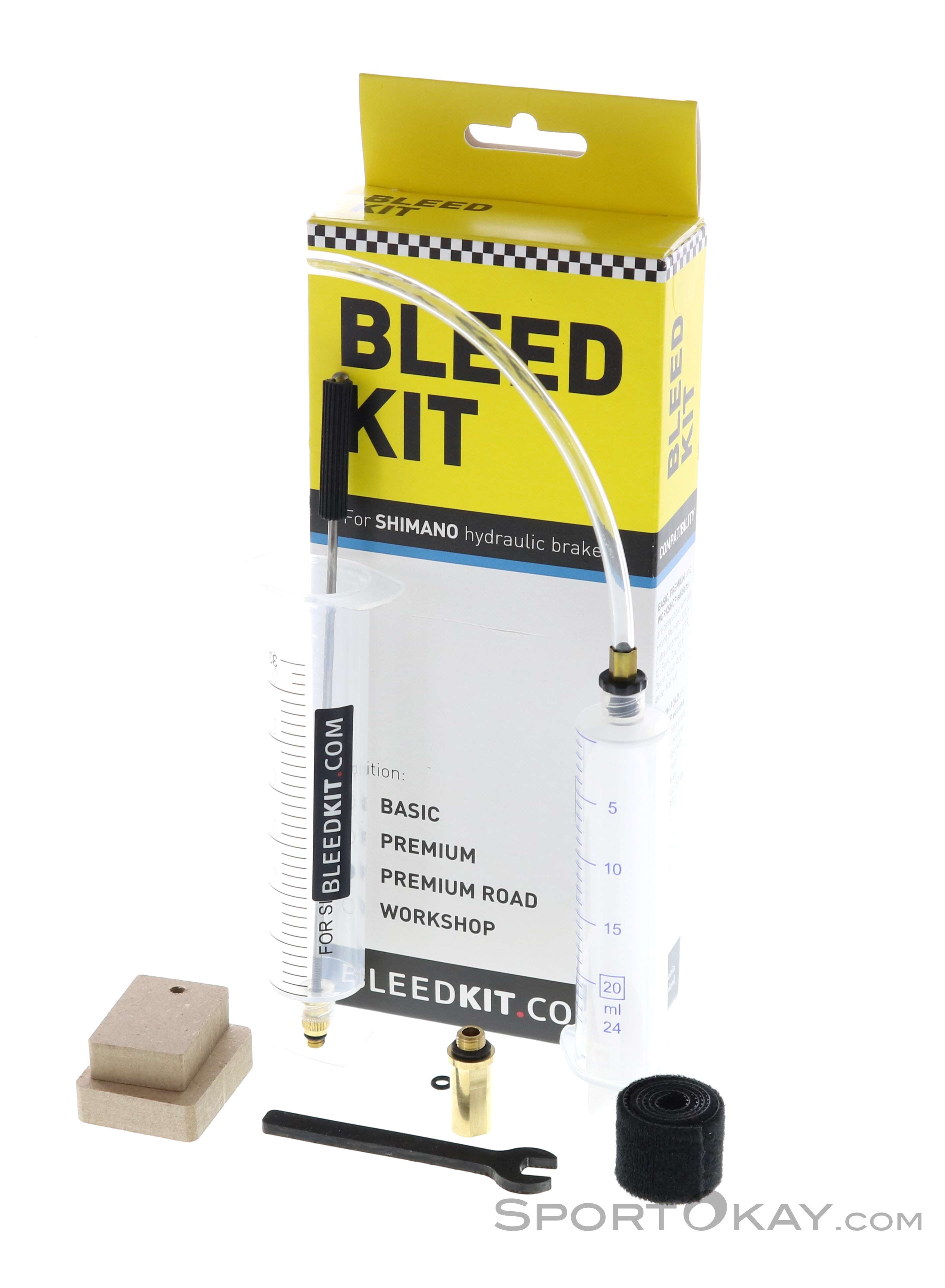 Bleedkit Kit de Purge Premium pour les freins hydrauliques Shimano