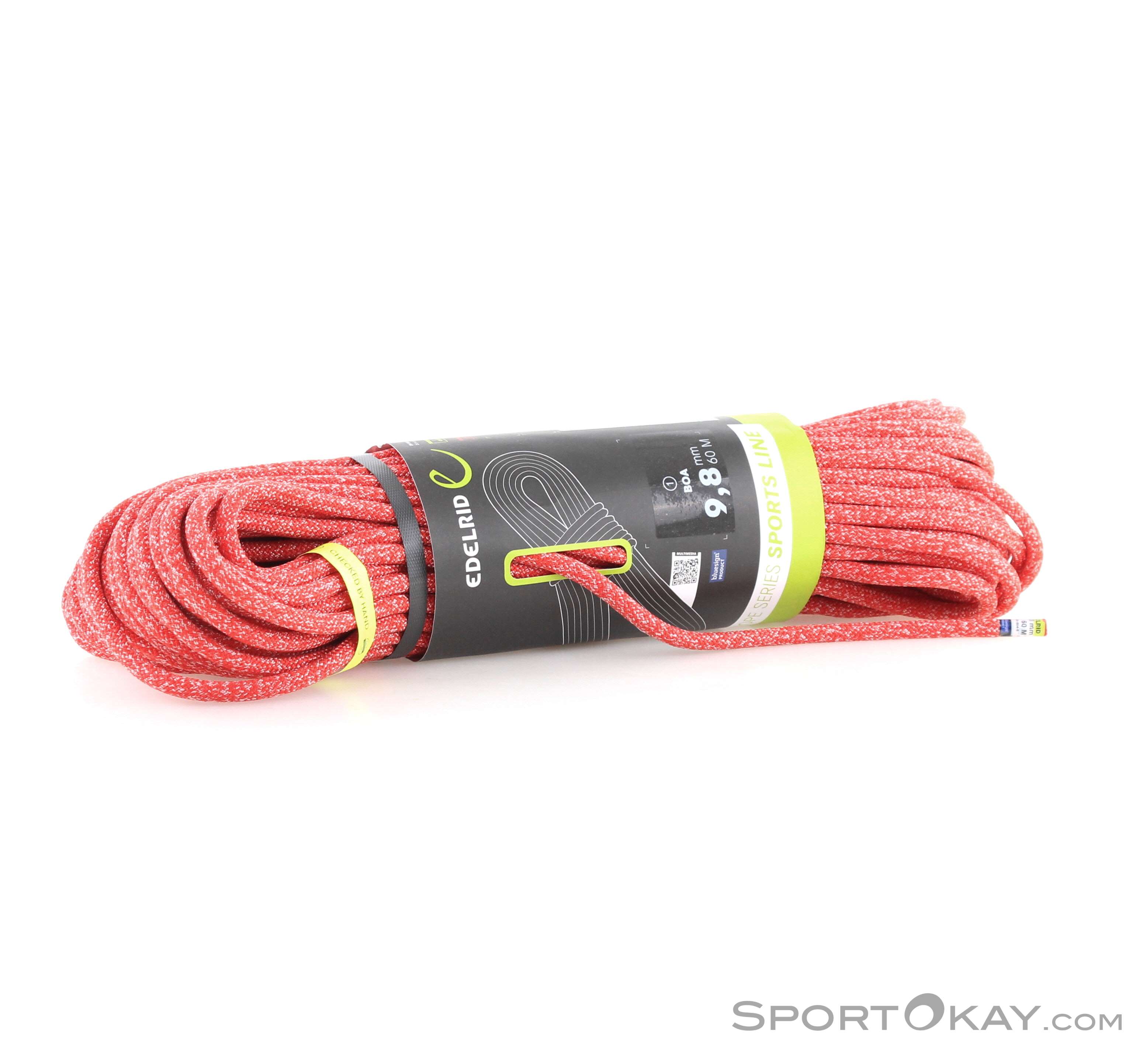 Edelrid Boa 9,8mm Climbing Rope 60m - Single Rope - Climbing Ropes