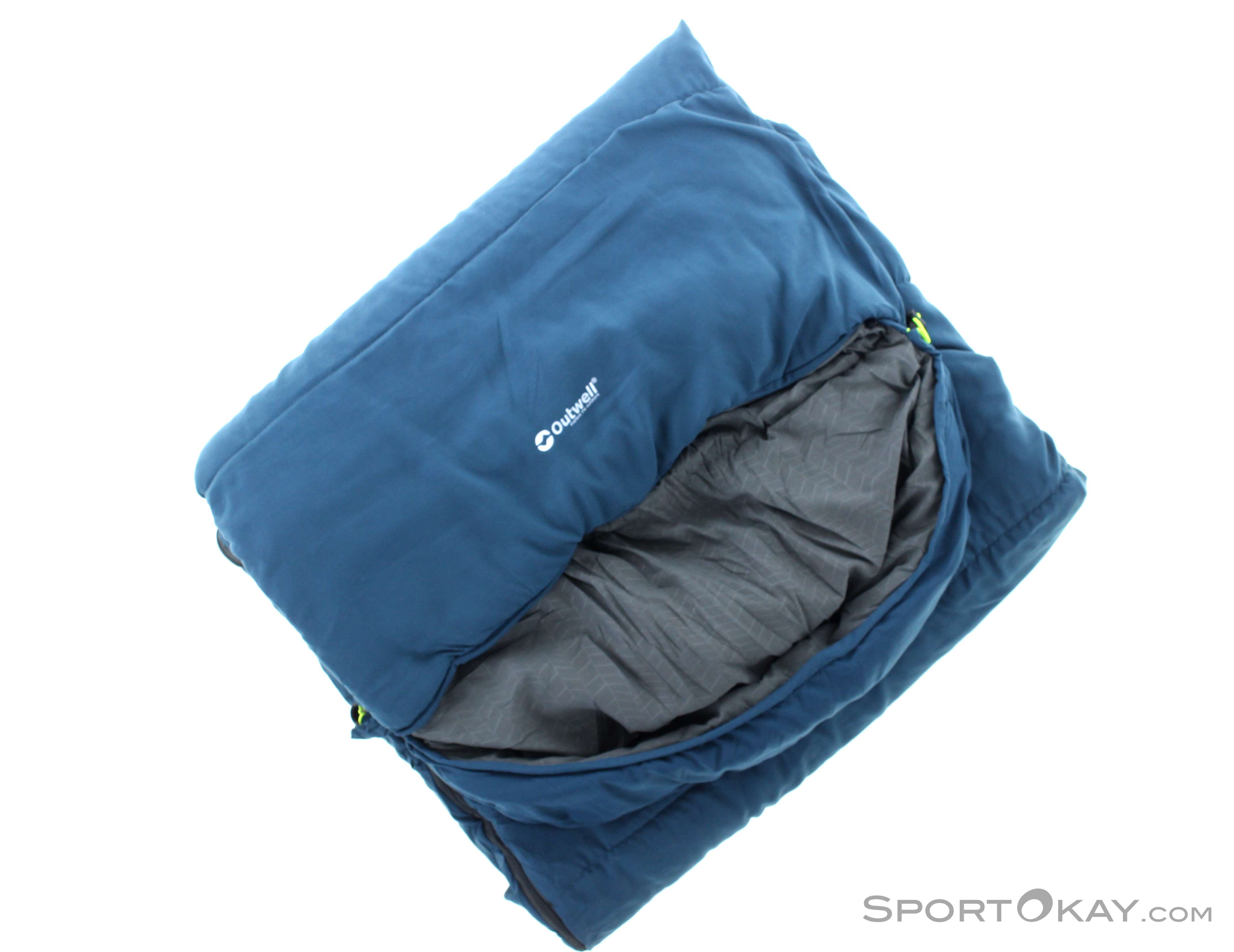 OUTWELL Camper Lux Double sac de couchage pour le camping.