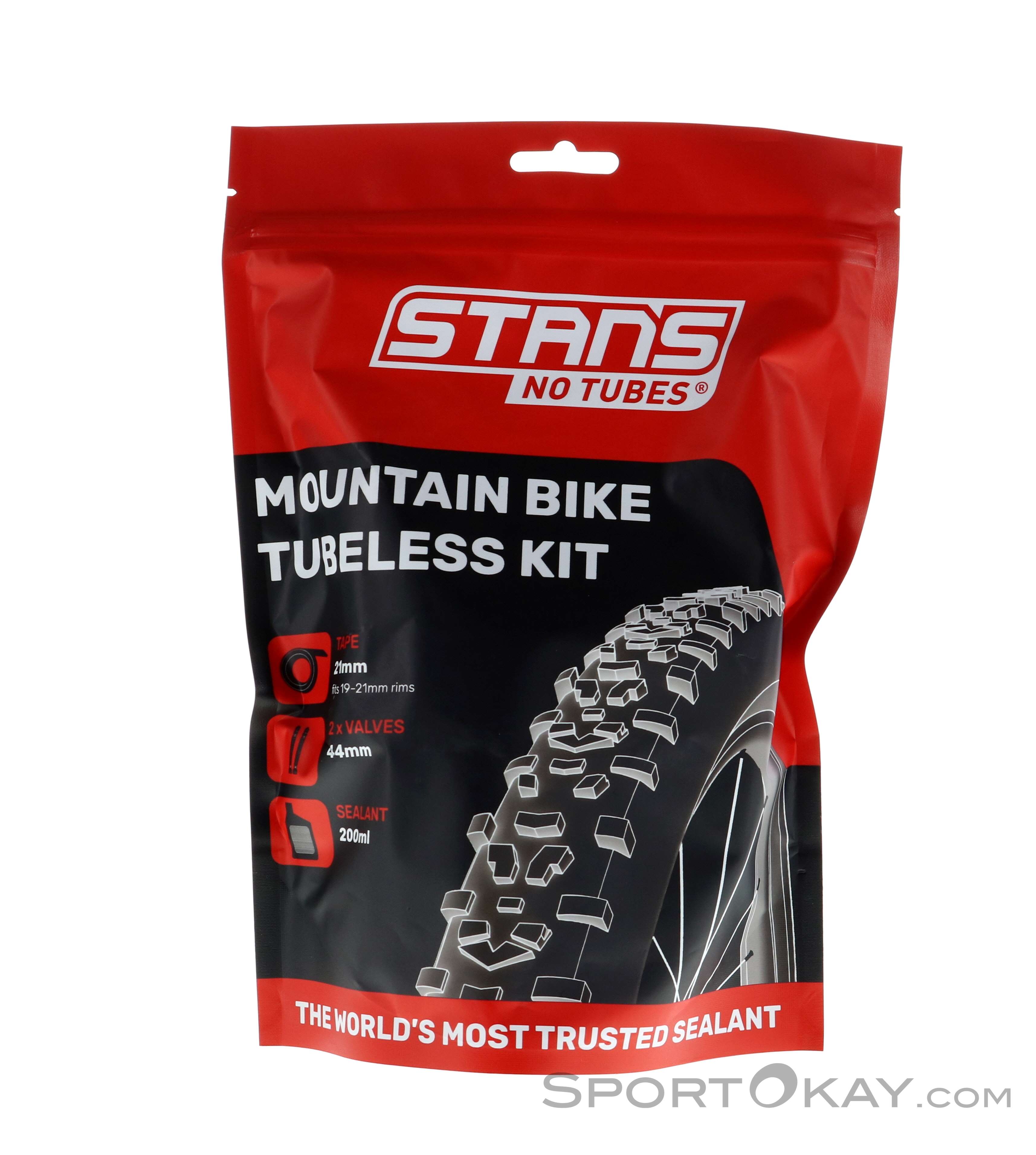 Zichzelf ONWAAR verwarring Stan's NoTubes MTB Tubeless 21mm Kit - Tire & Tube - Components - Bike - All