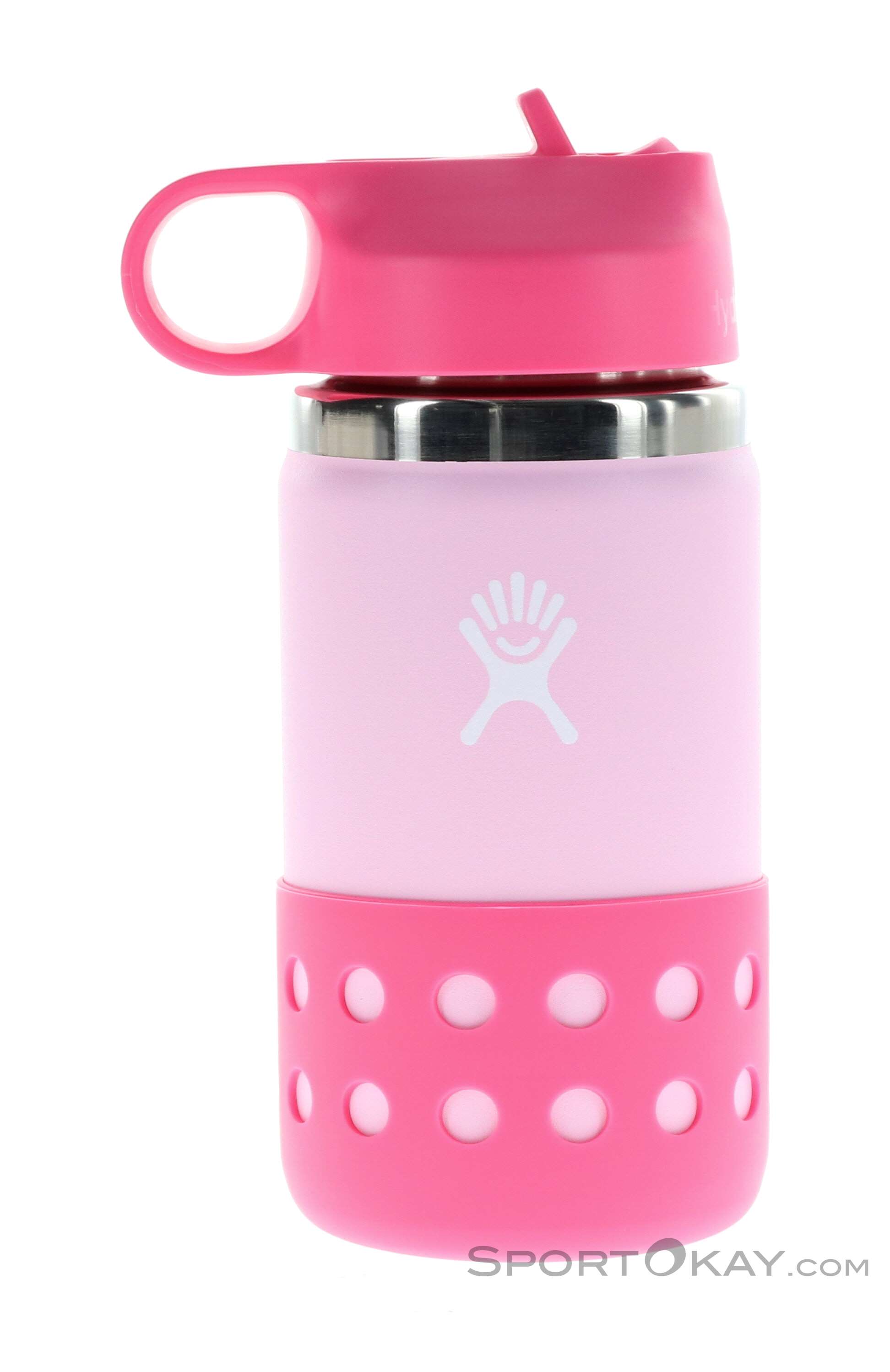 12oz Kids Bottle with Wide Mouth Straw Lid