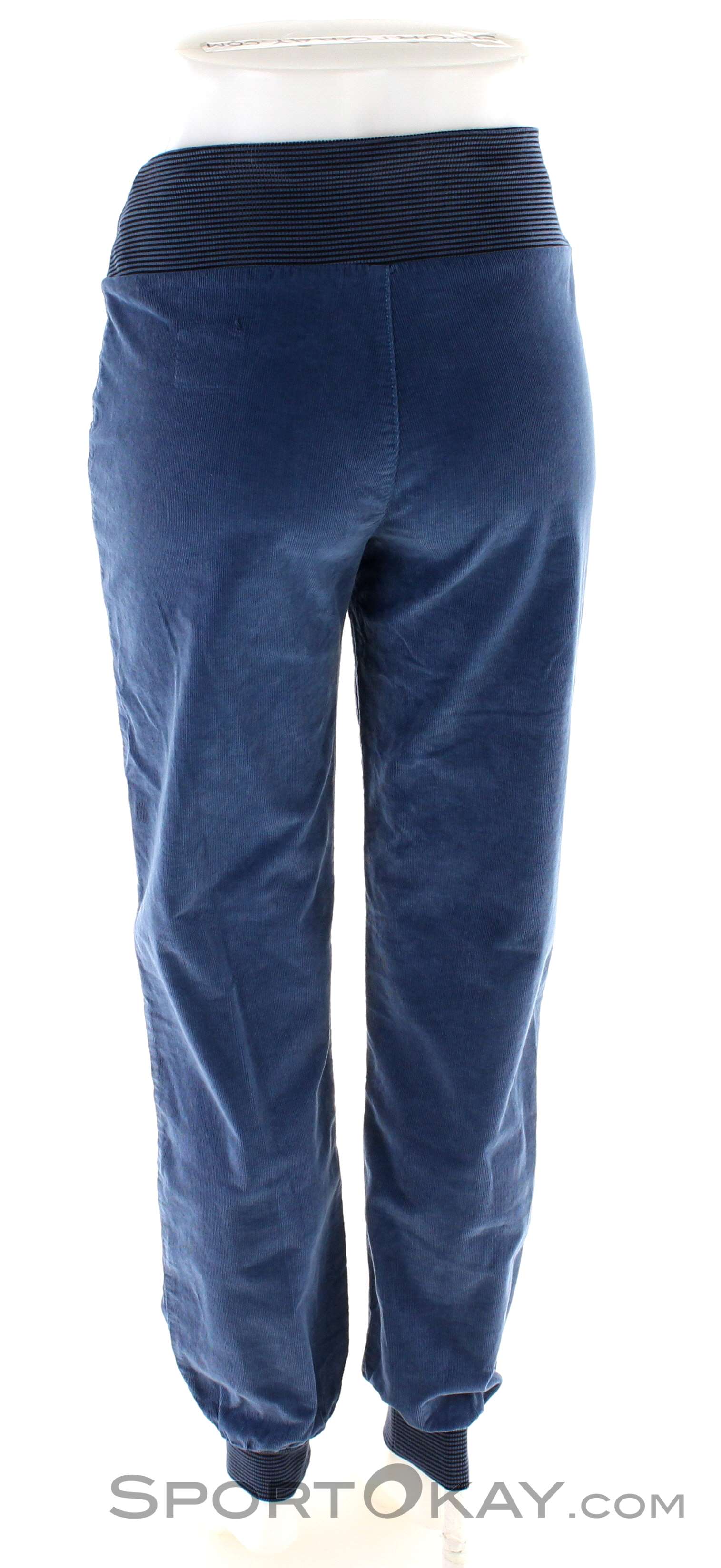 E9 Iuppi Women - Cord Climbing Pants for Ladies Vintage Blue