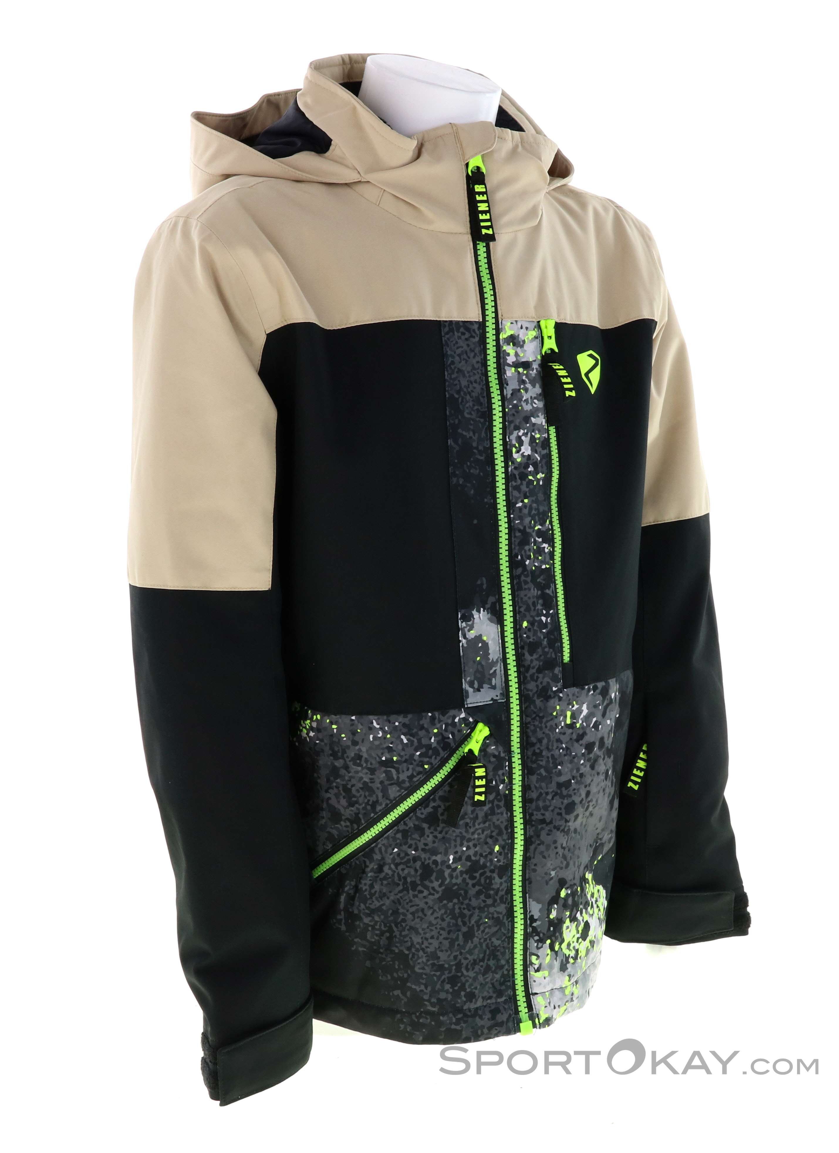 Ziener Antreyu Kinder Skijacke - Jacken - Outdoorbekleidung - Outdoor - Alle