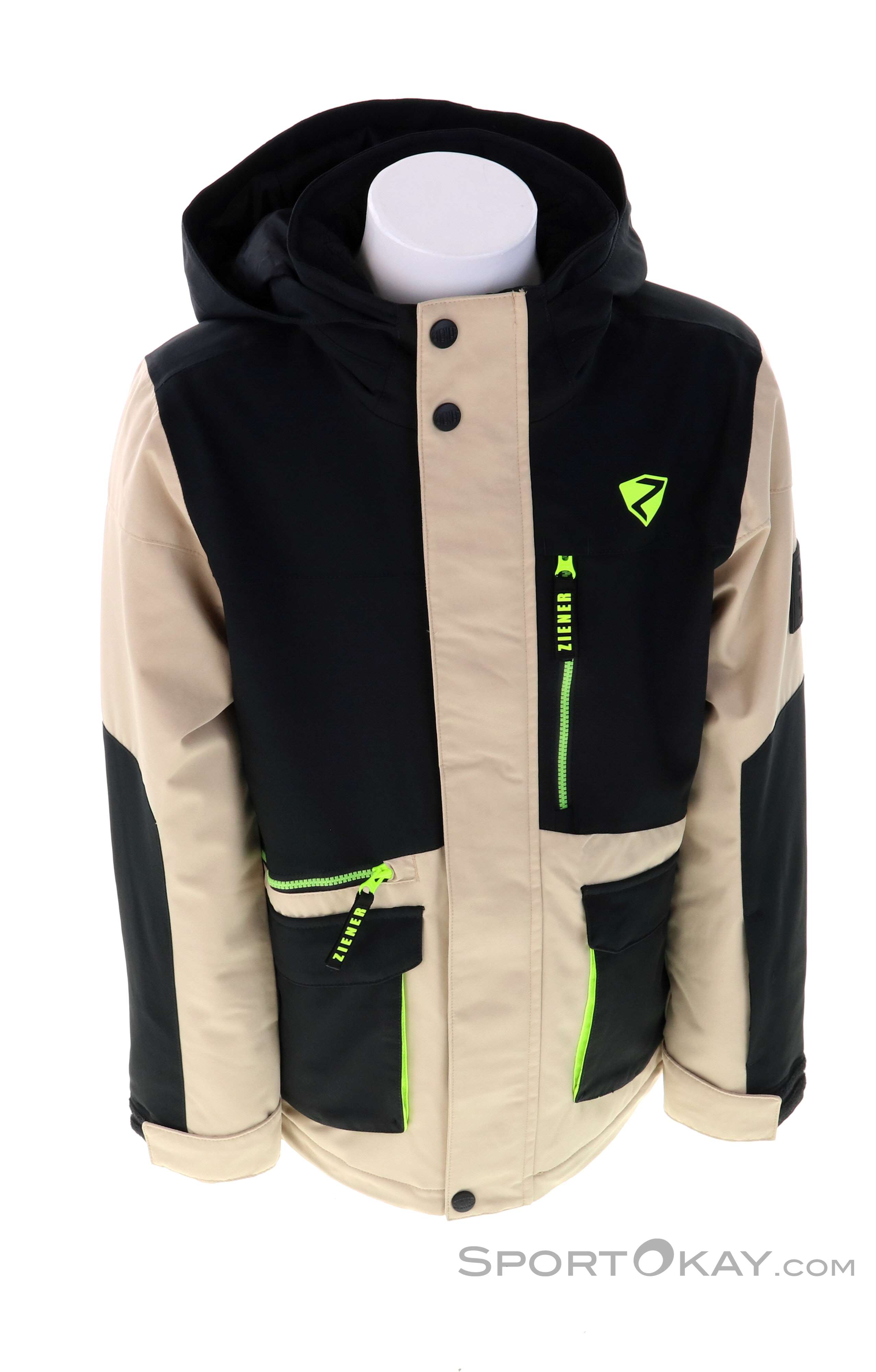 All Ski Ziener Ski Kids Jacket - Ski Clothing Jackets - & - Agonis Ski Freeride -