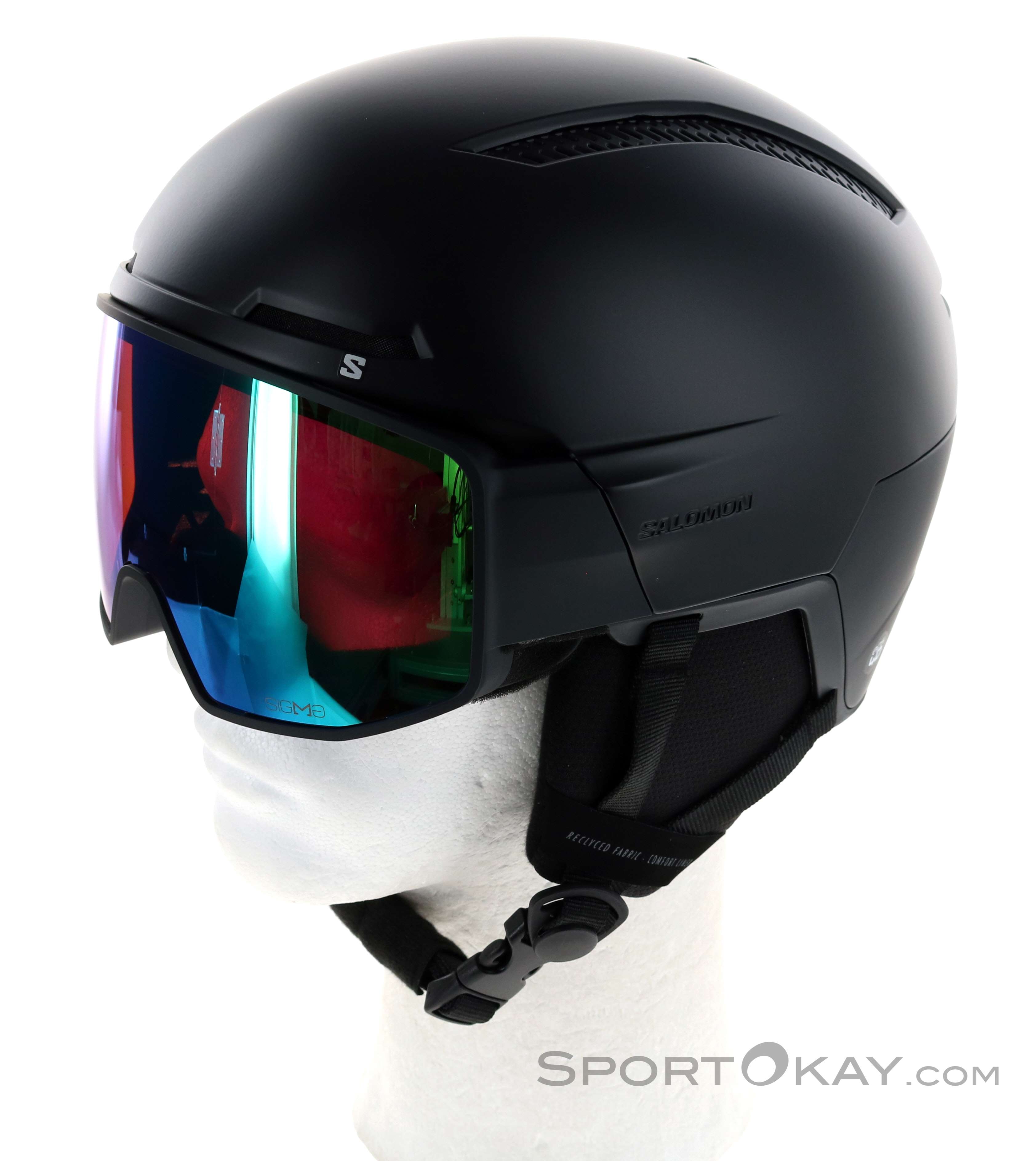 Salomon - Driver Pro Sigma Mips Visor Helmet black at Sport Bittl Shop