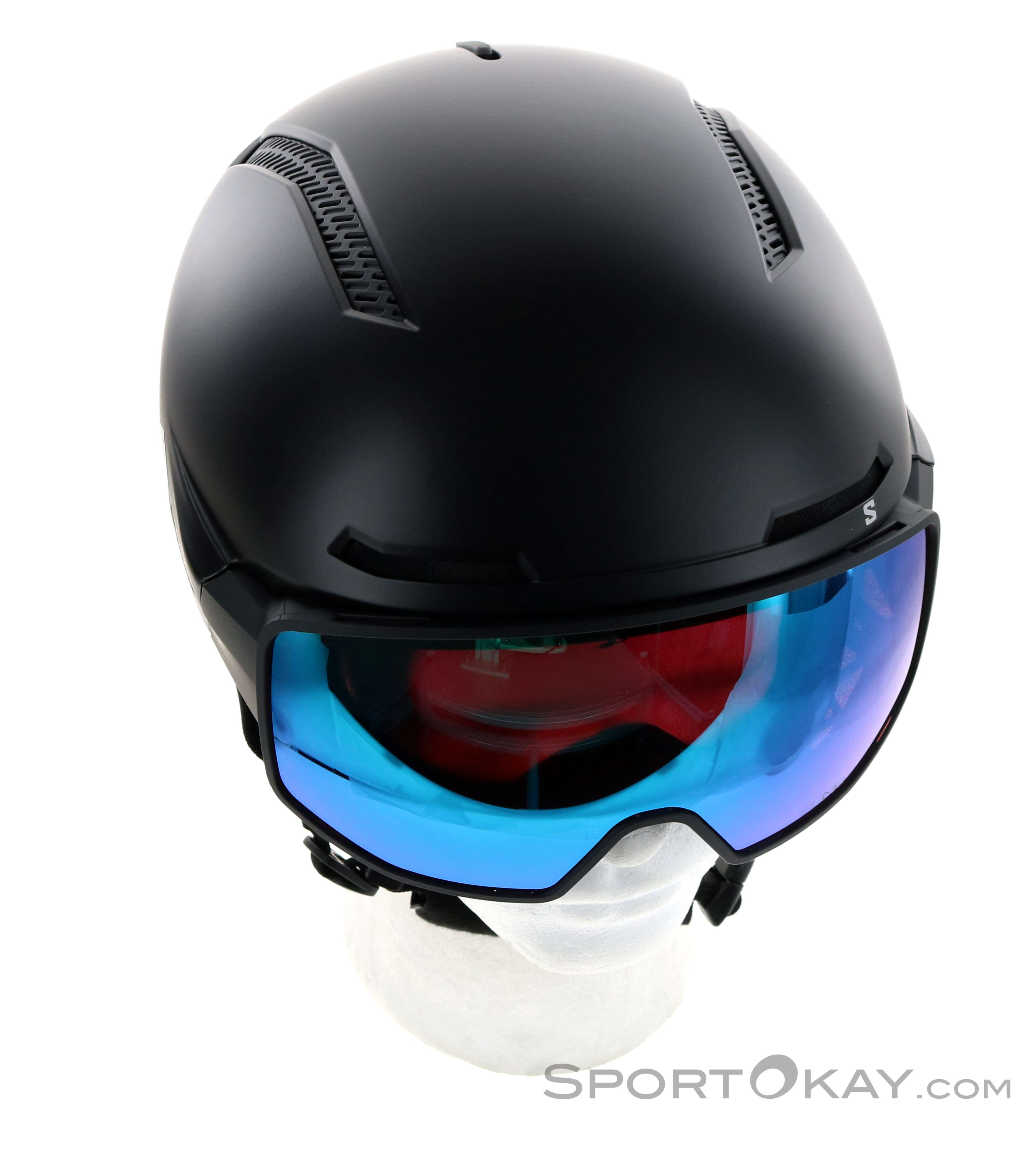 Salomon Driver Pro Sigma Wine Testing Men's ski helmets : Snowleader