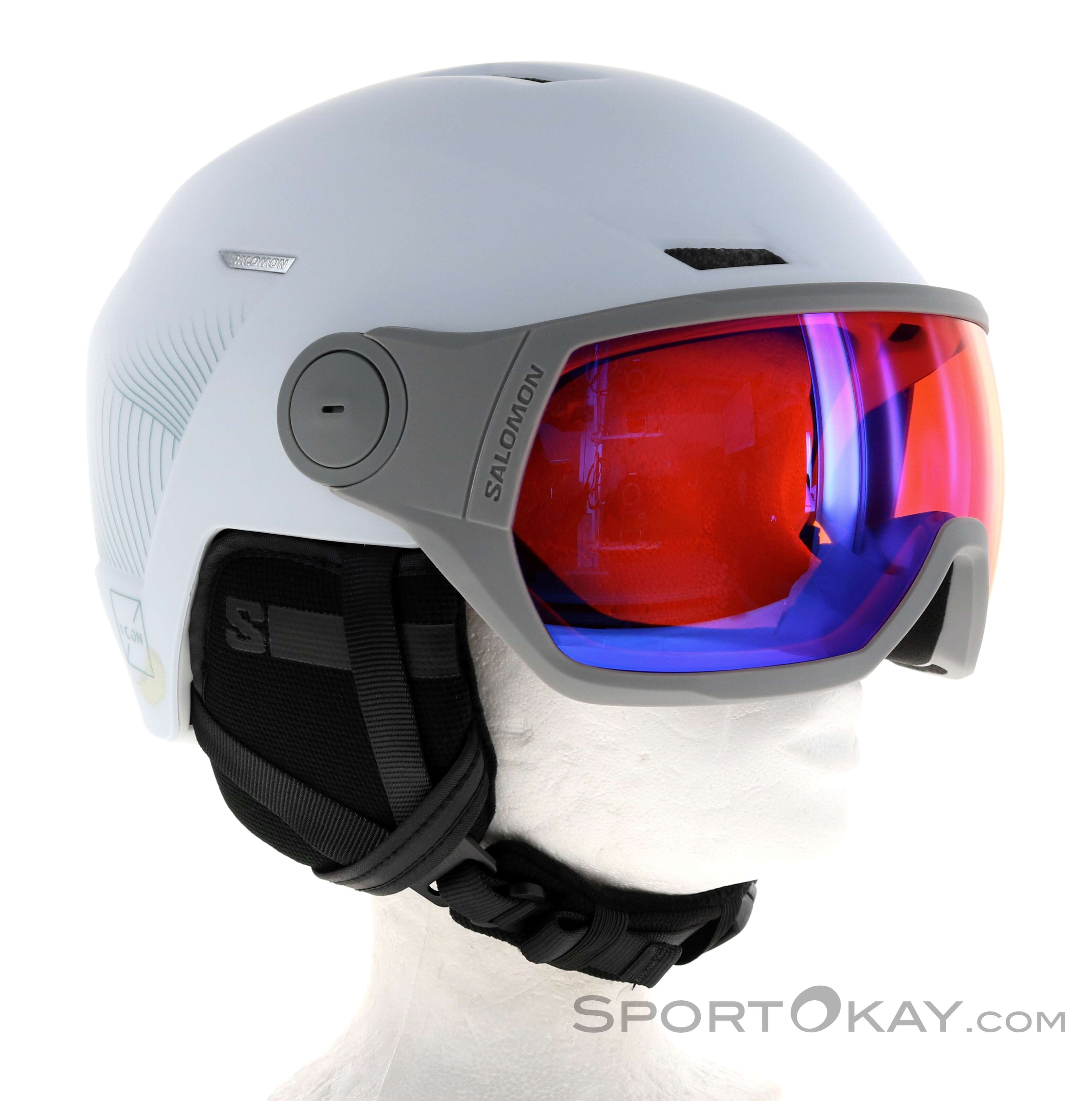 Salomon Icon LT Visor Womens Ski Helmet - Casques de ski