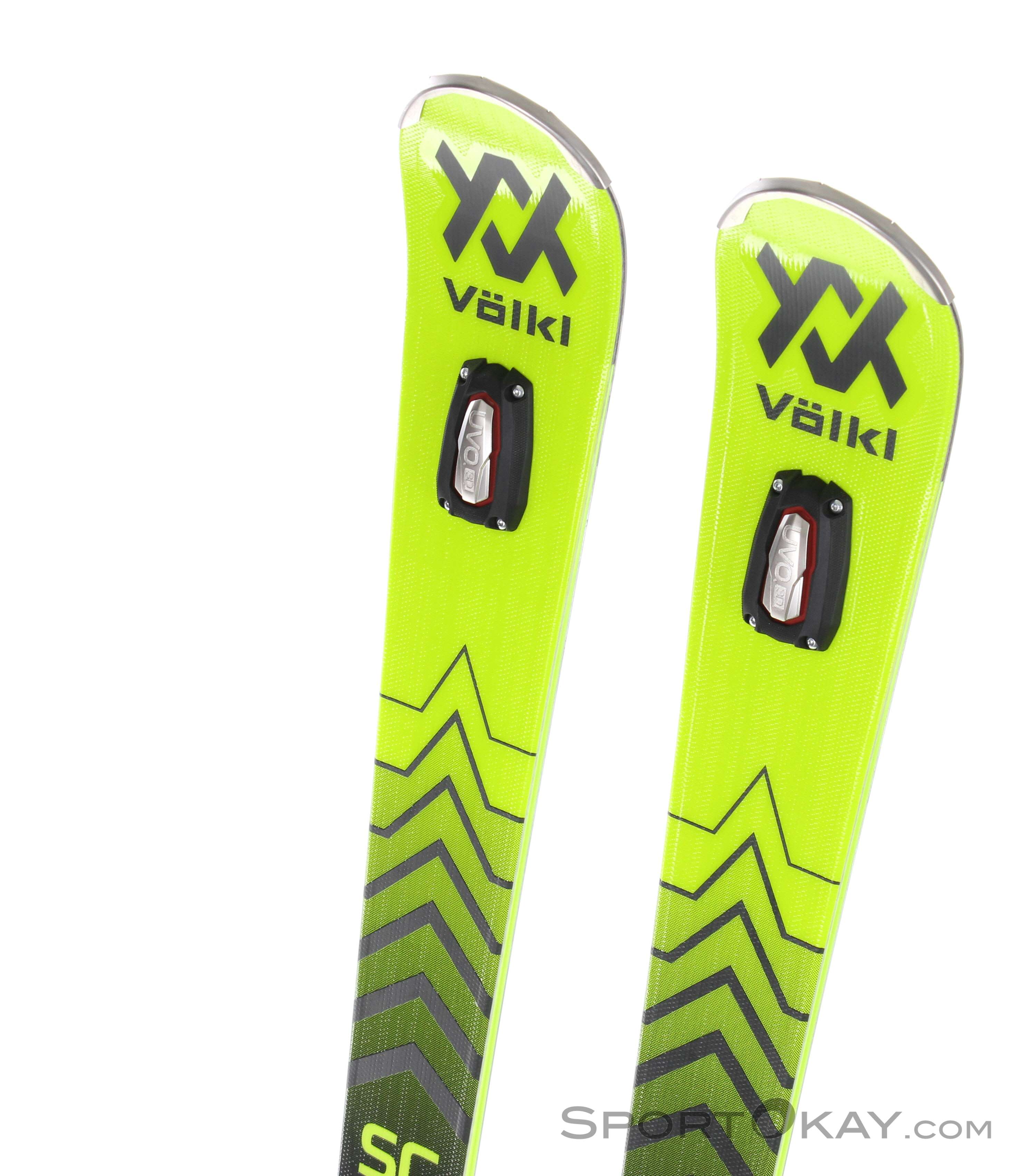 Völkl Racetiger SC Yellow + vMotion 12 GW Ski Set 2023 - Alpine