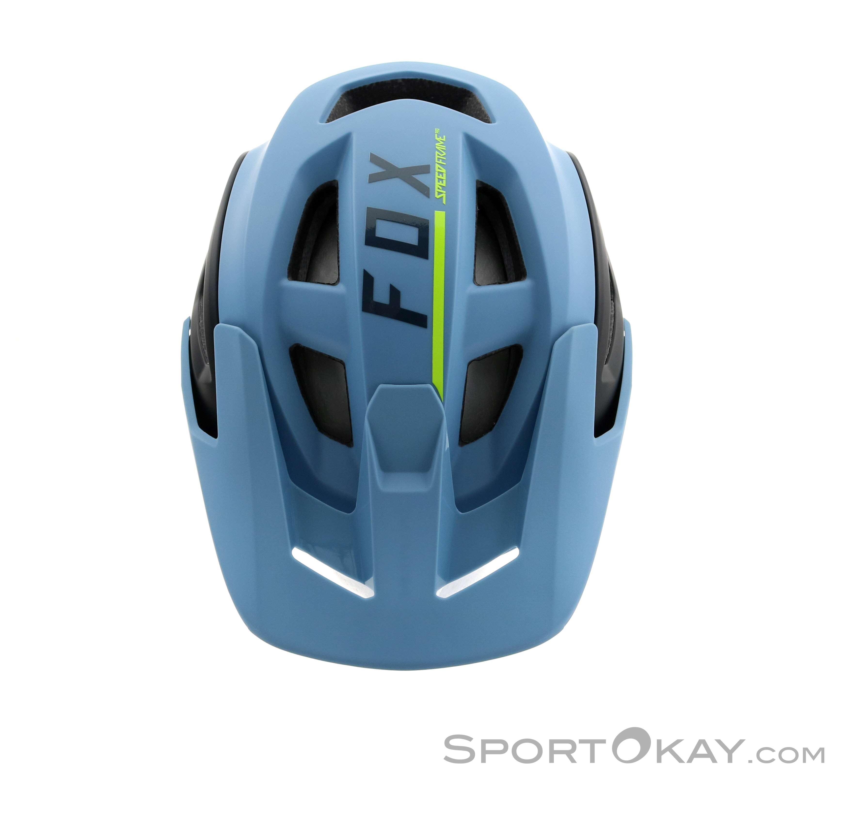 Fox speedframe pro discount helmet blue steel