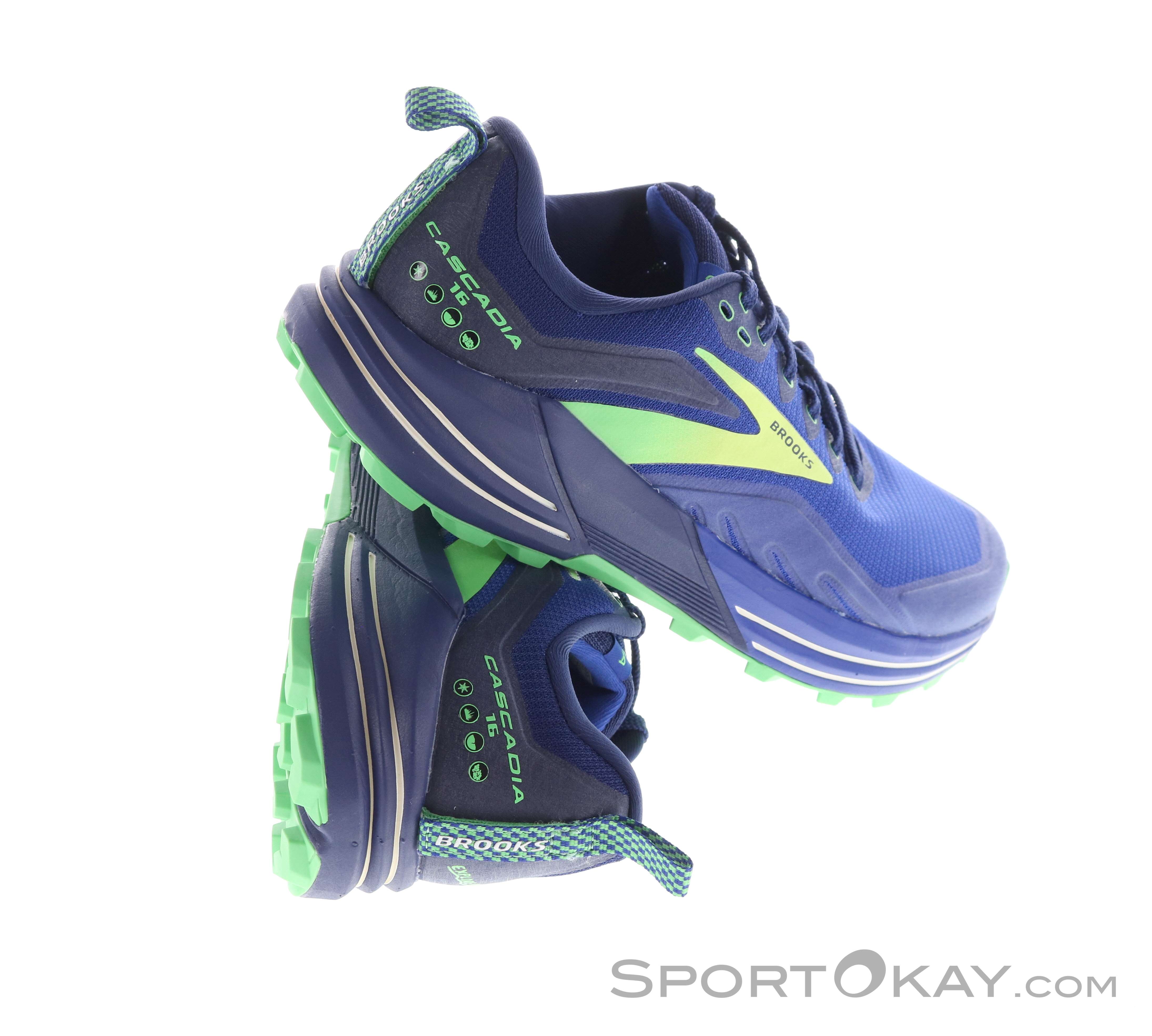 Brooks Cascadia 16 Trail Running Shoes Blue