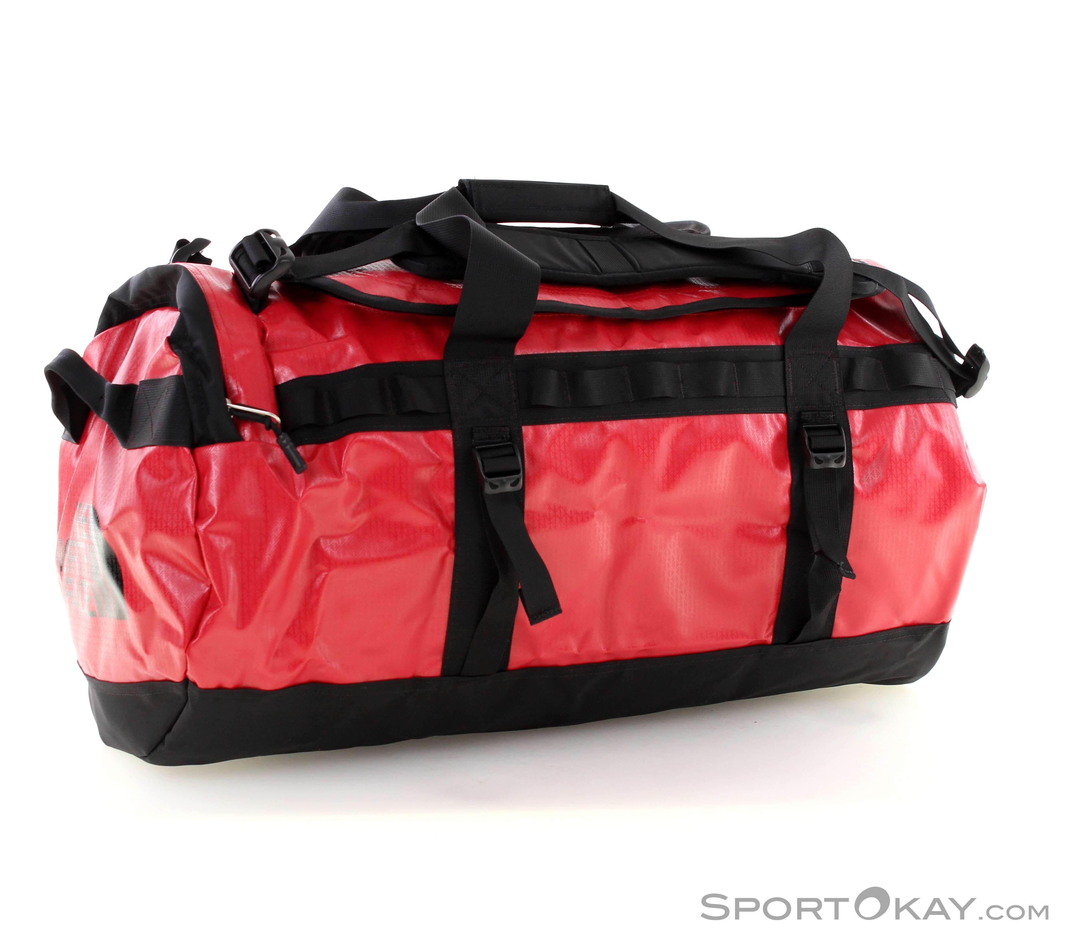 Sac voyage The North Face Base Camp Duffel M red / black