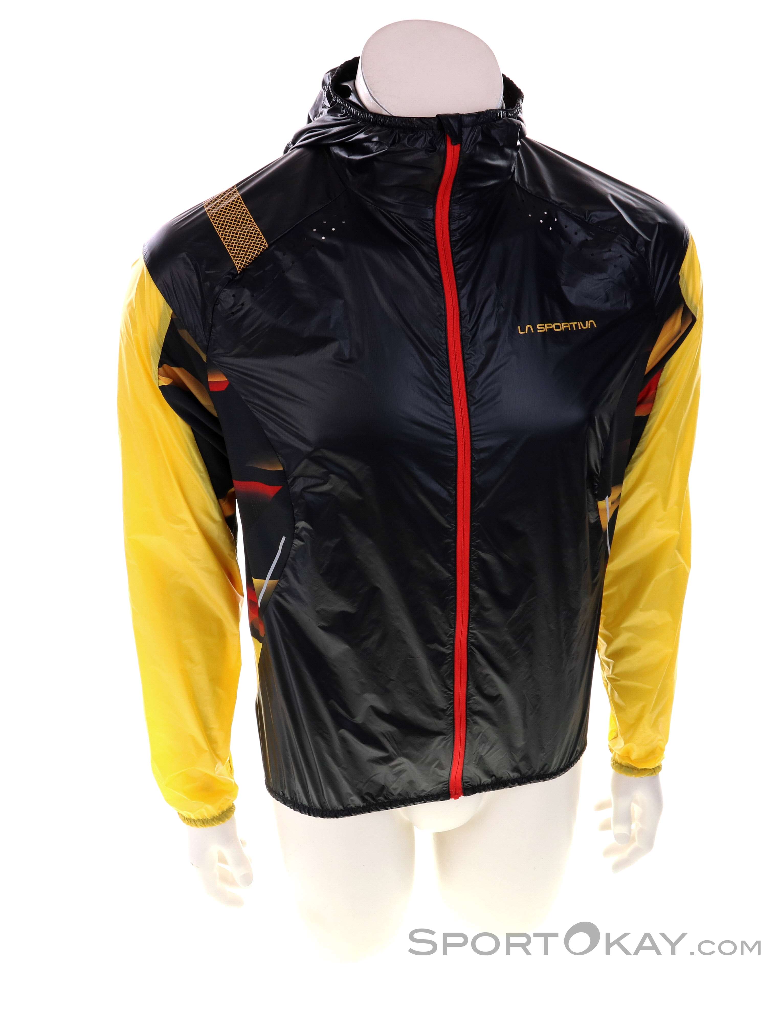 La Sportiva®  Blizzard Windbreaker Vest M Hombre - Amarillo - Chalecos  Trail Running