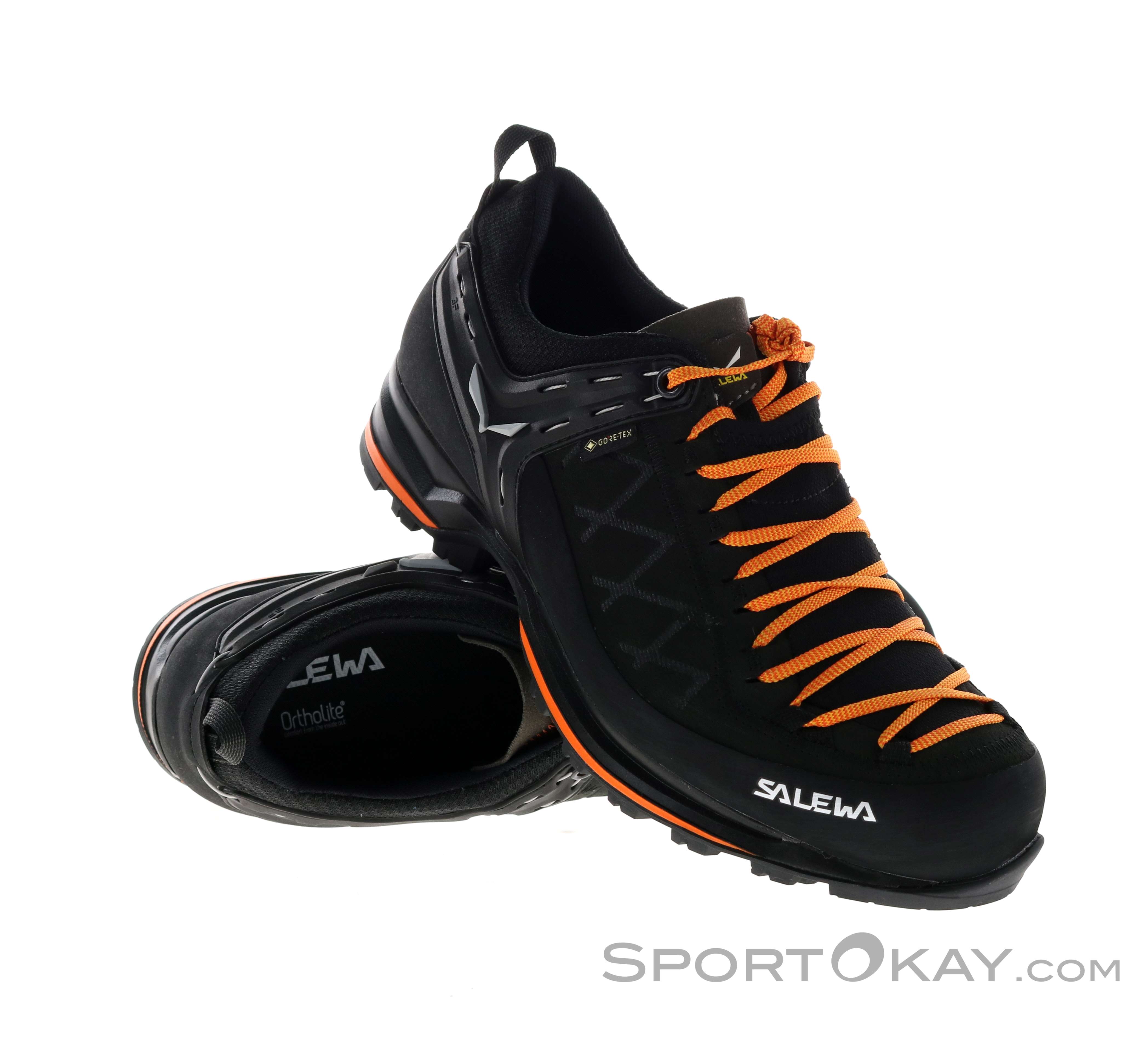 Salewa Men's Trekking & Hiking Boots, Black Out Carrot, 7