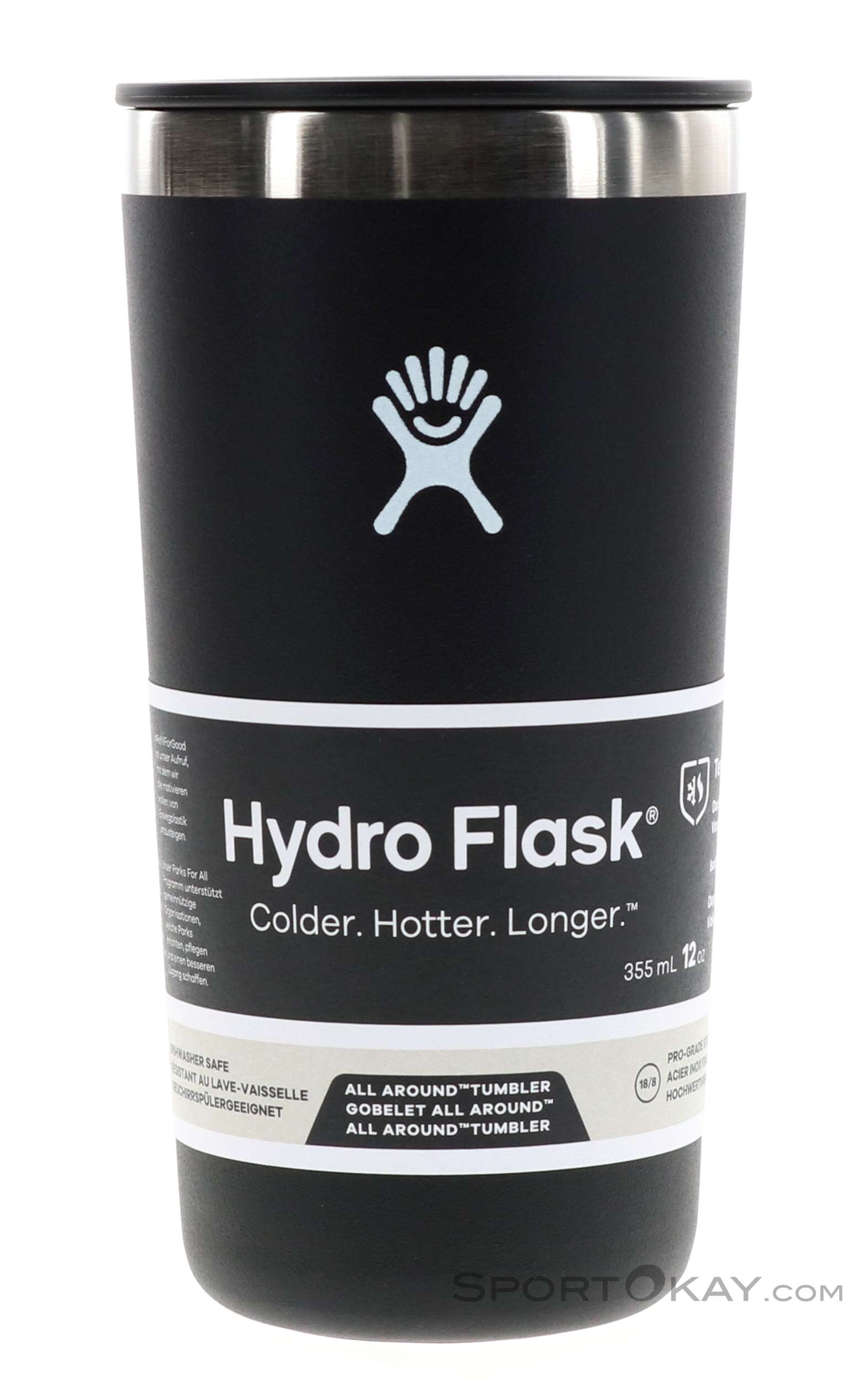 Taza térmica Hydro Flask 355ml Black
