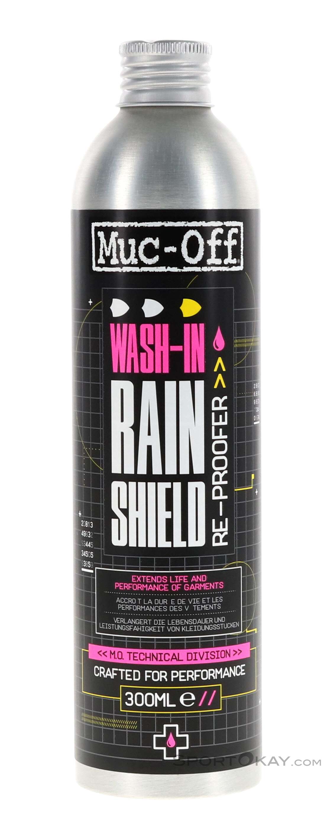 Muc Off Wash-In Rain Shield 300ml Impermeabilizzante - Detersivi -  Accessori - Moda - Tutti