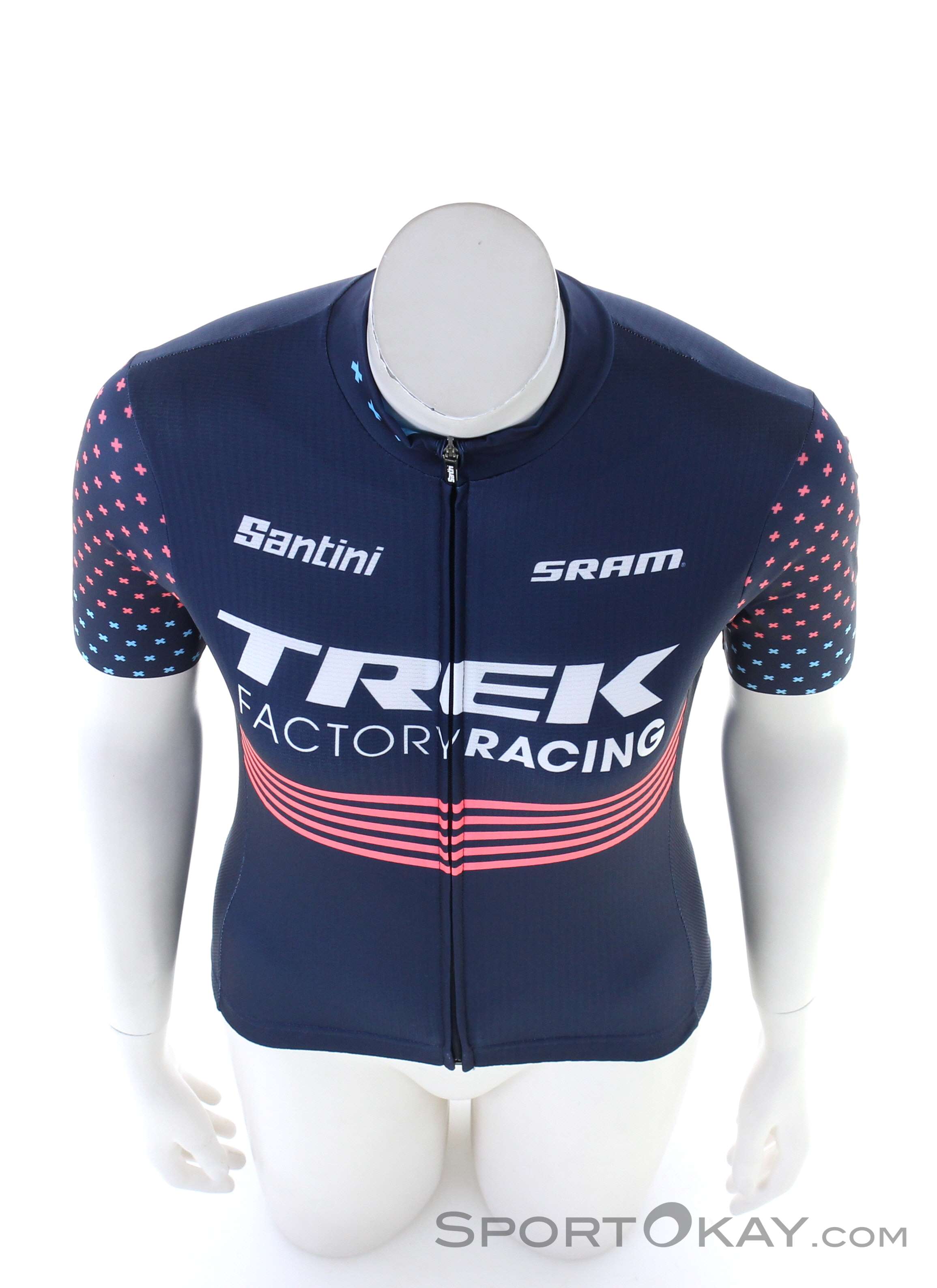 Santini Trek Factory Racing Men's CX Team Replica Cycling Jersey
