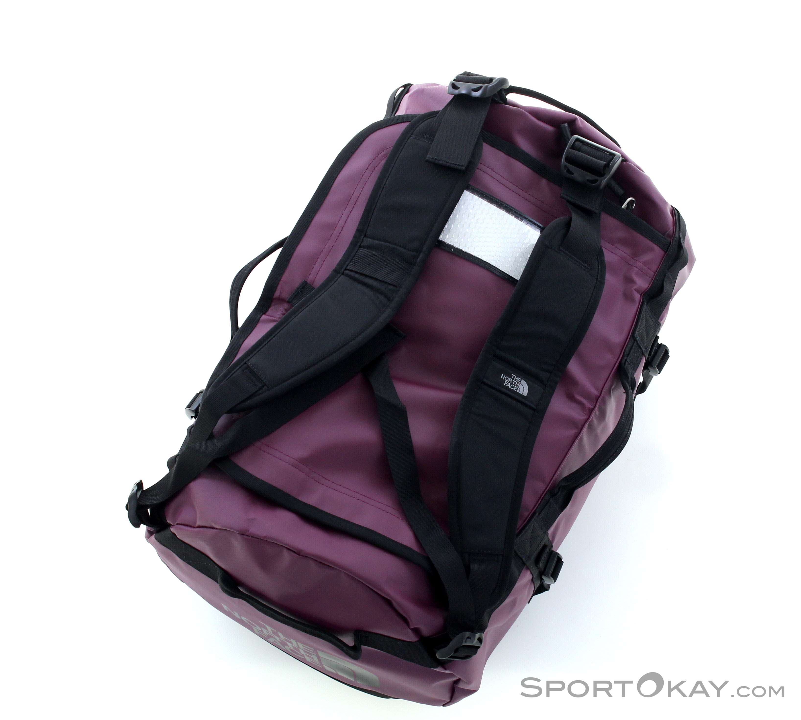 North face base camp cheap duffel purple