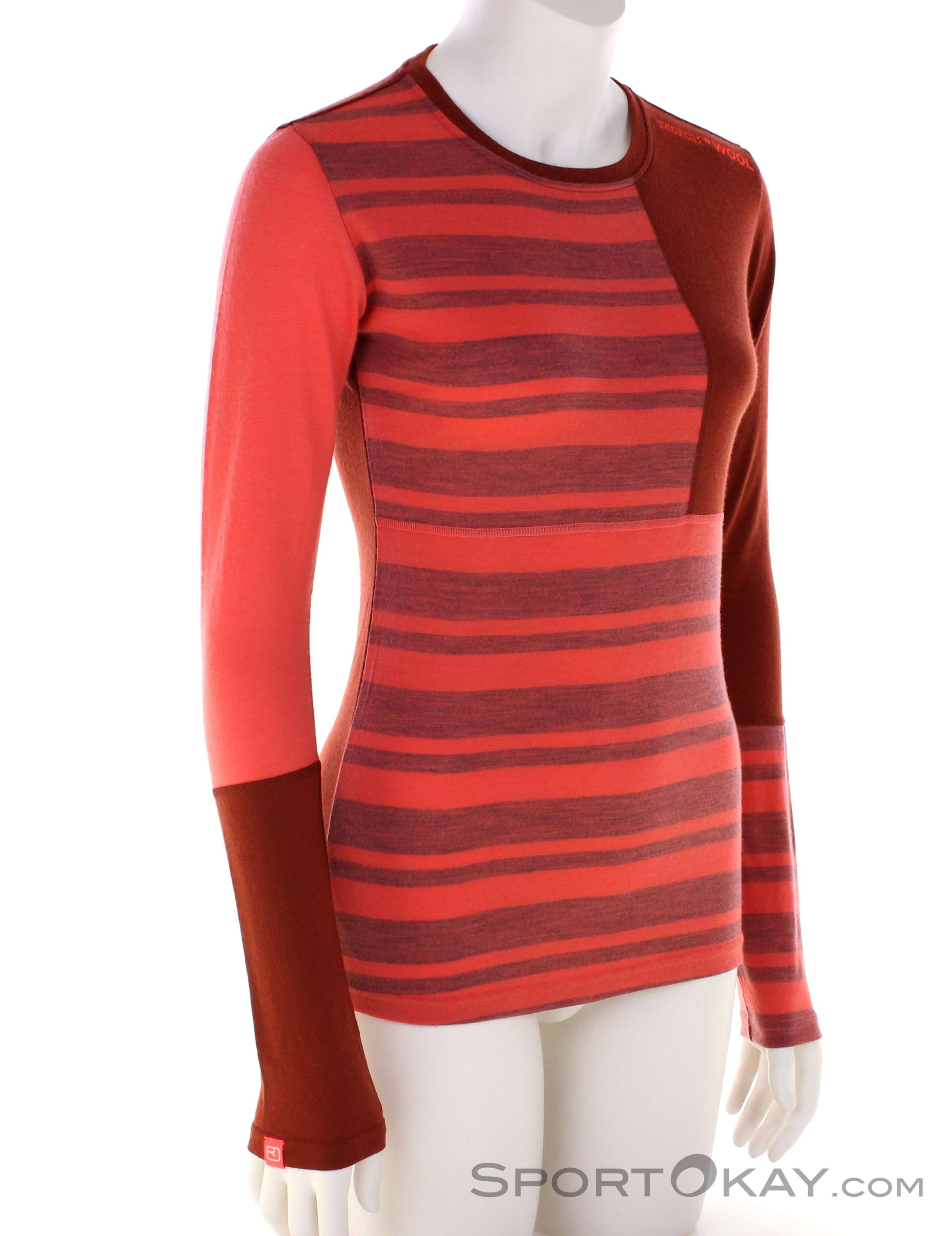 Ortovox 185 Rock'n'Wool LS Women Functional Shirt - Functional Clothing -  Outdoor Clothing - Outdoor - All