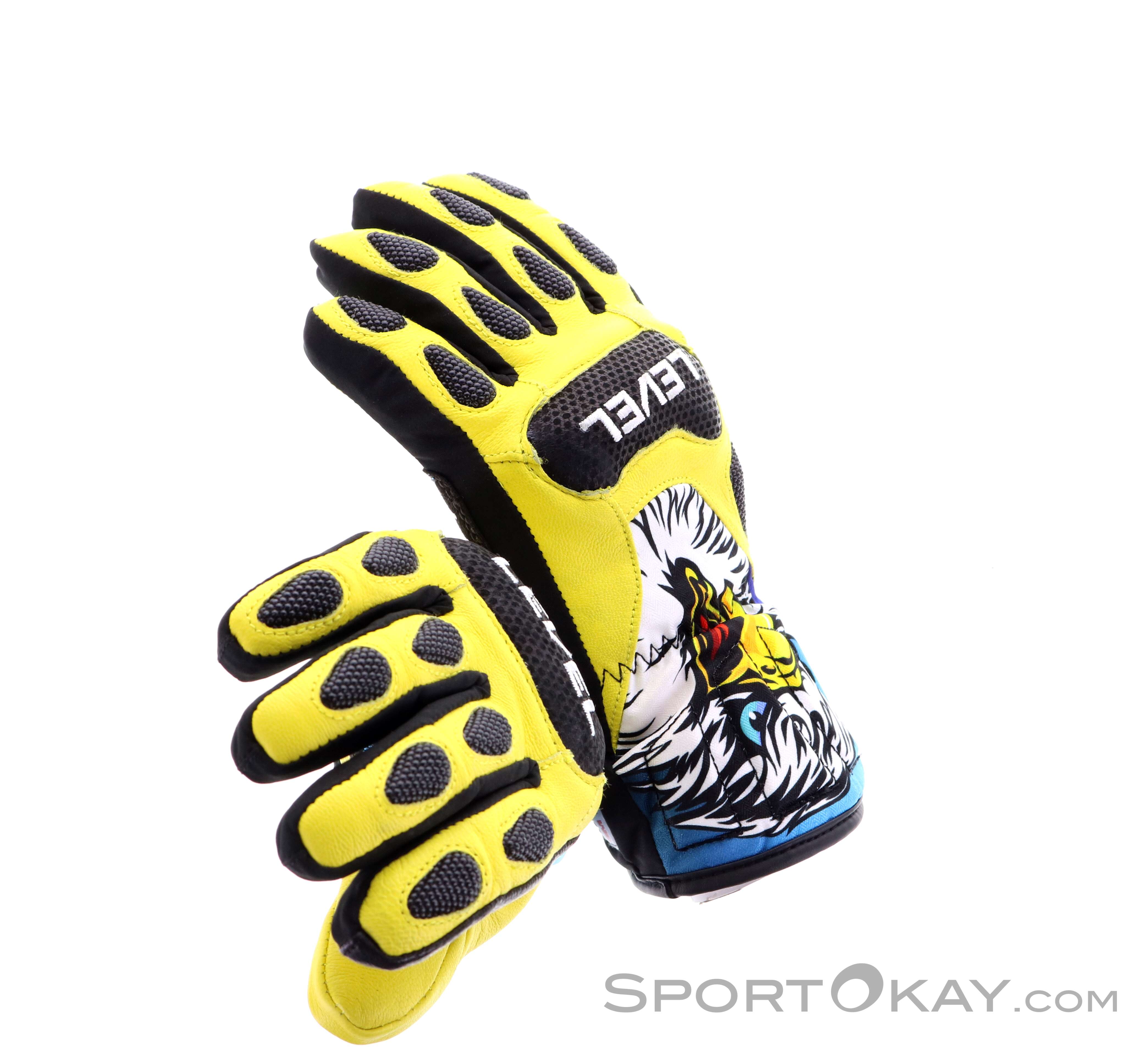 Gants De Ski Adidas Level Race Junior – Blanc, Neuf Avec étiquettes – Pour Enfants, Unisexe