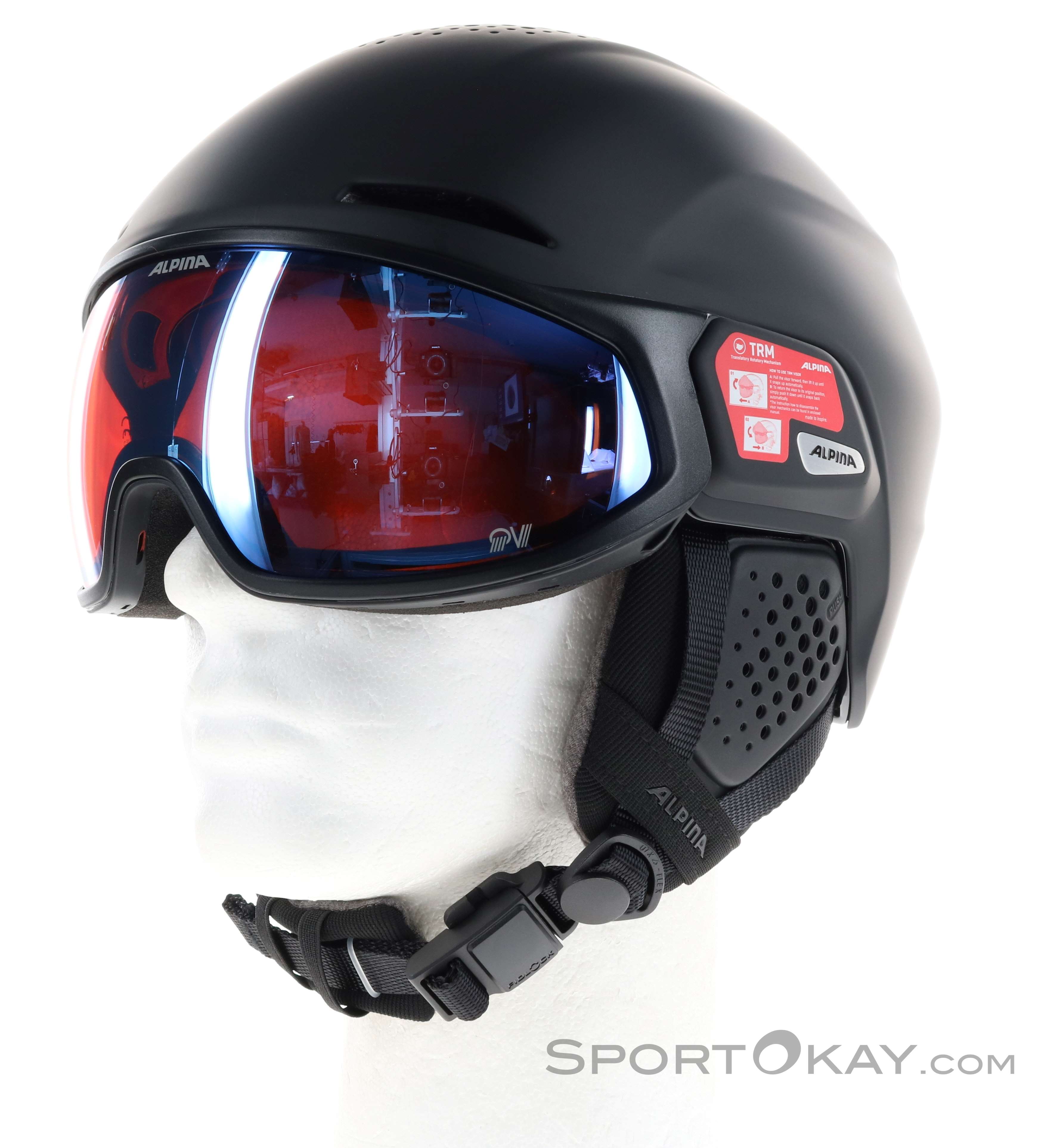 ALPINA ORO QV MIPS - Casco ajustable de esquí y snowboard, visera  autotintada, ventilación cerrable y máxima protección