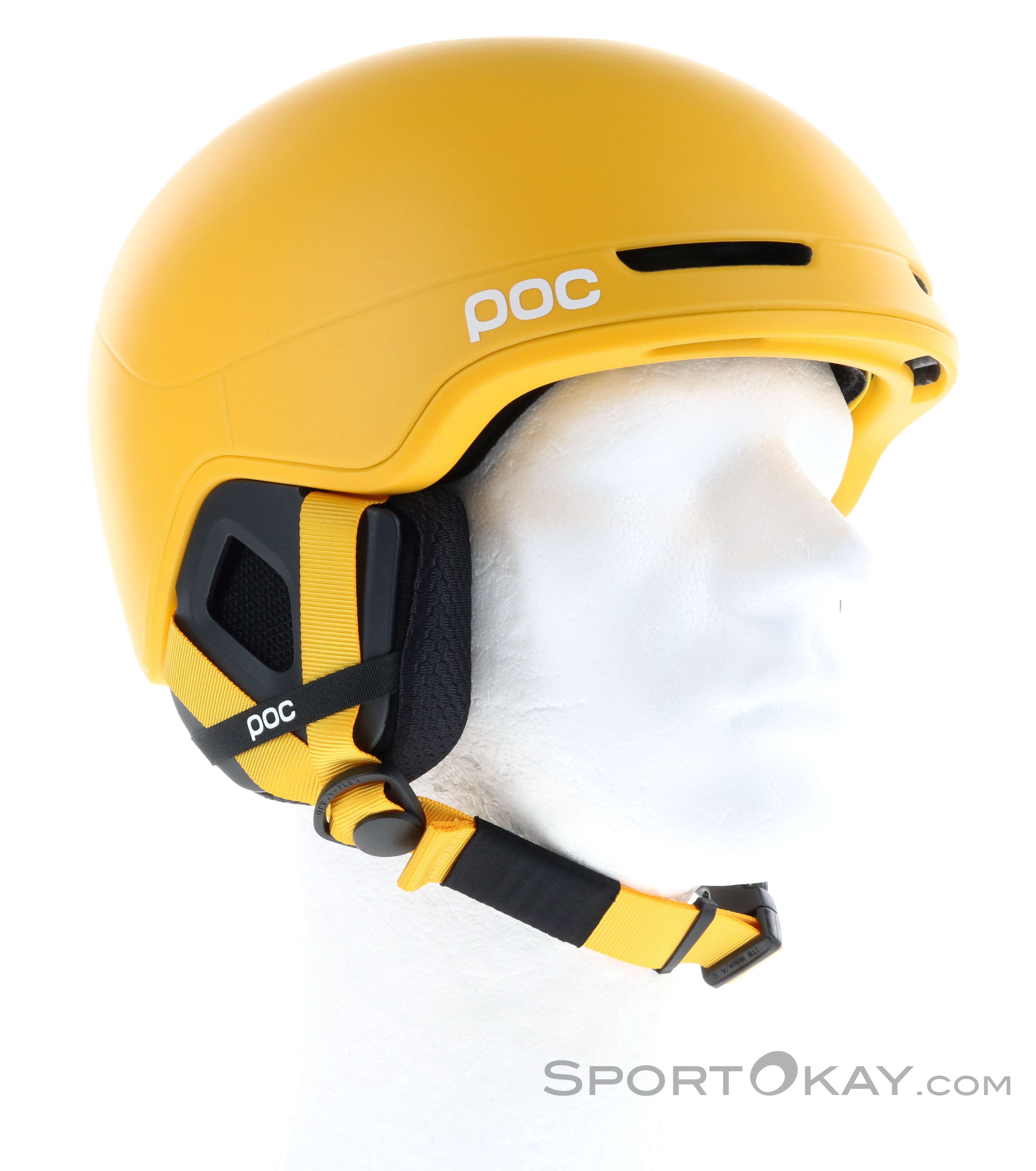 Poc Helmet Obex Mips Sulphite Yellow Matt - Winter 2024
