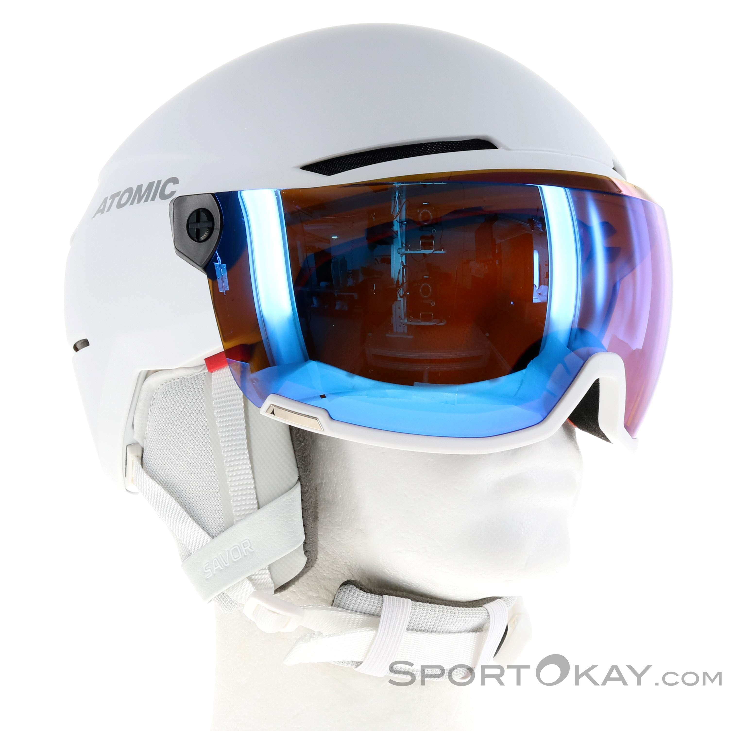 Atomic Savor Visor Stereo Casque de ski avec visière - Casques de