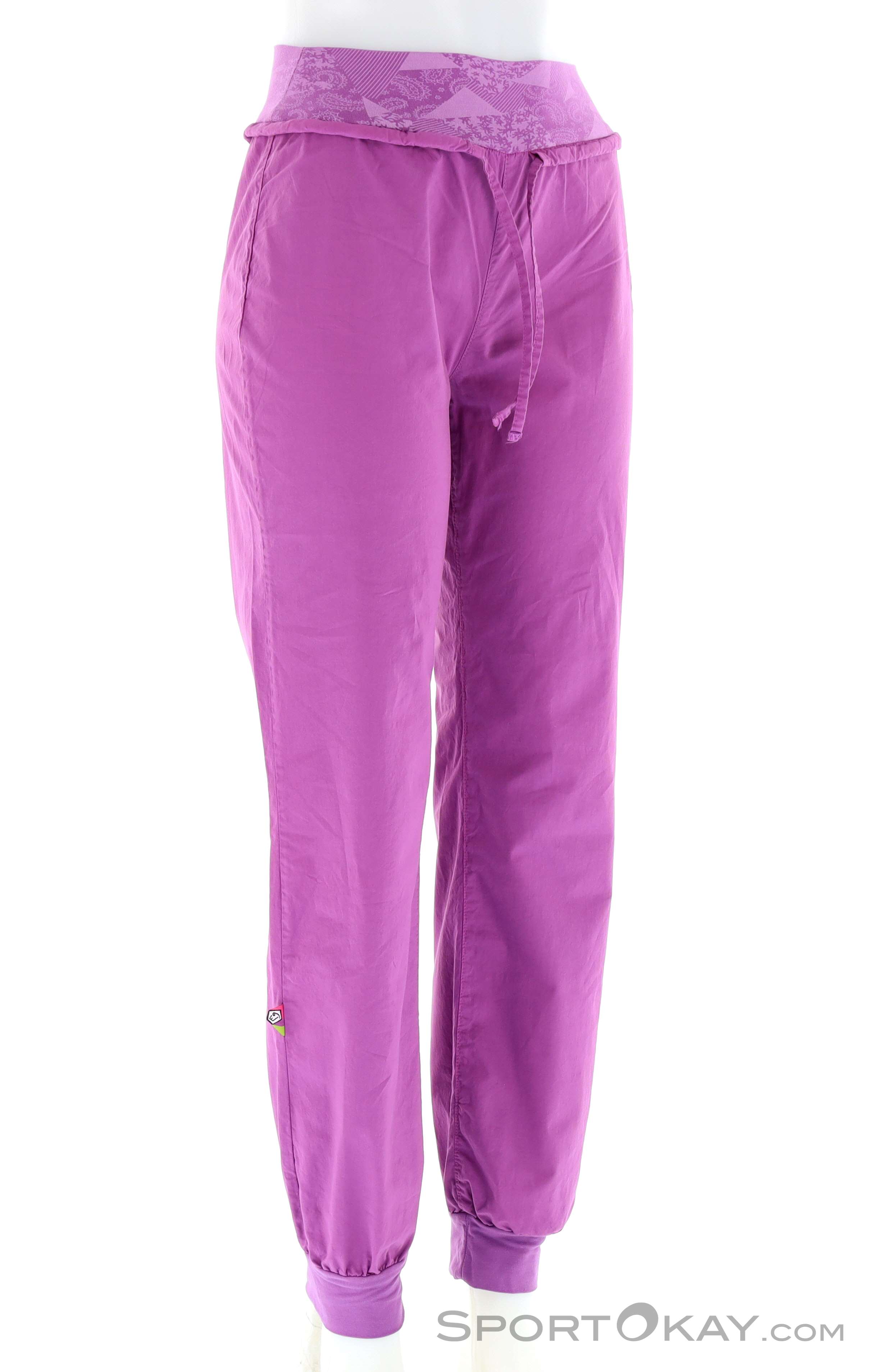 Pantalones de escalada Pala Ortovox (rosa de montaña) mujer