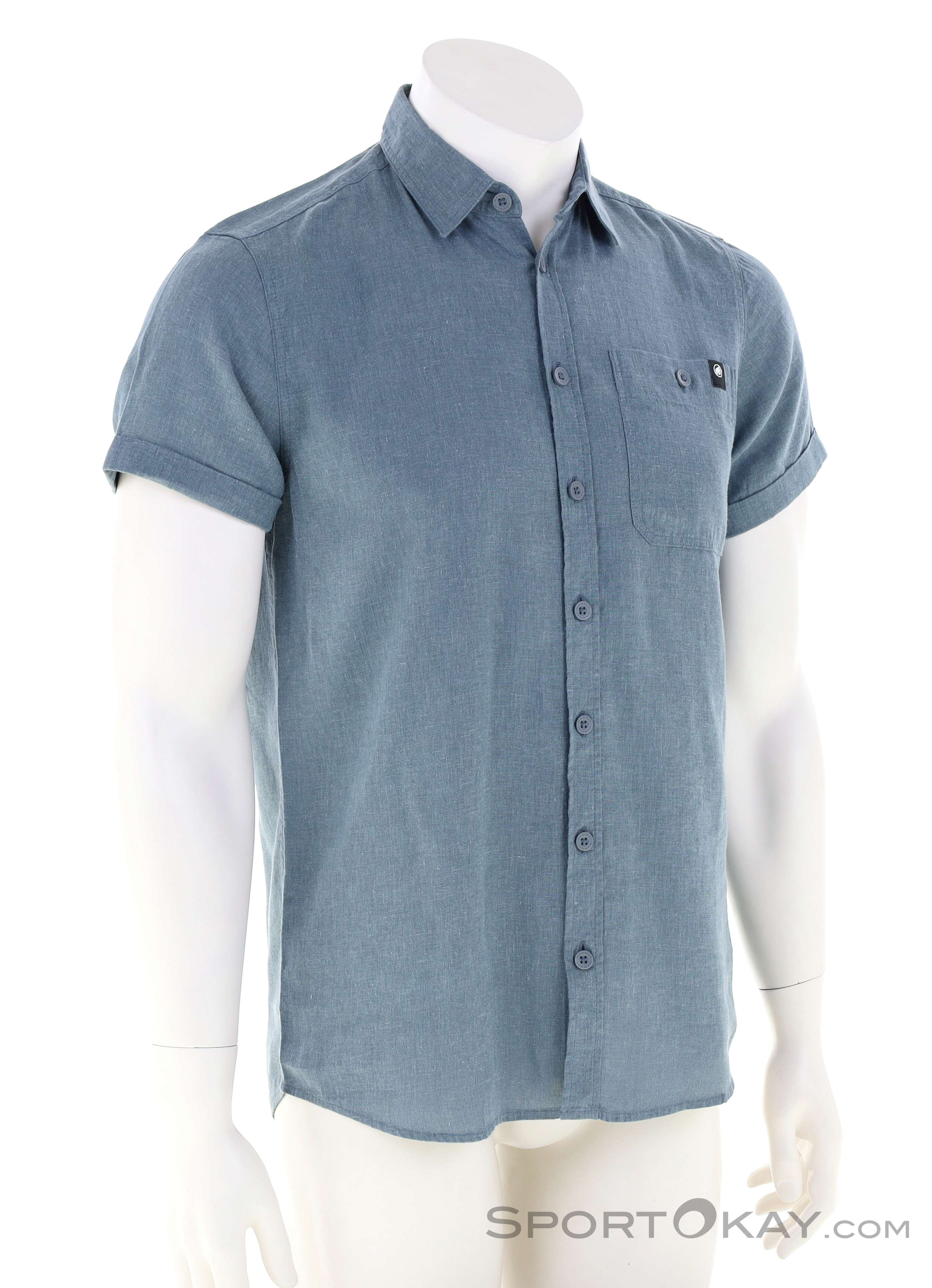 Mammut Alvra Summer Herren Hemd, Mammut, Grau, , Herren, 0014-11925, 5638280024, 7619876585592, N1-01.jpg