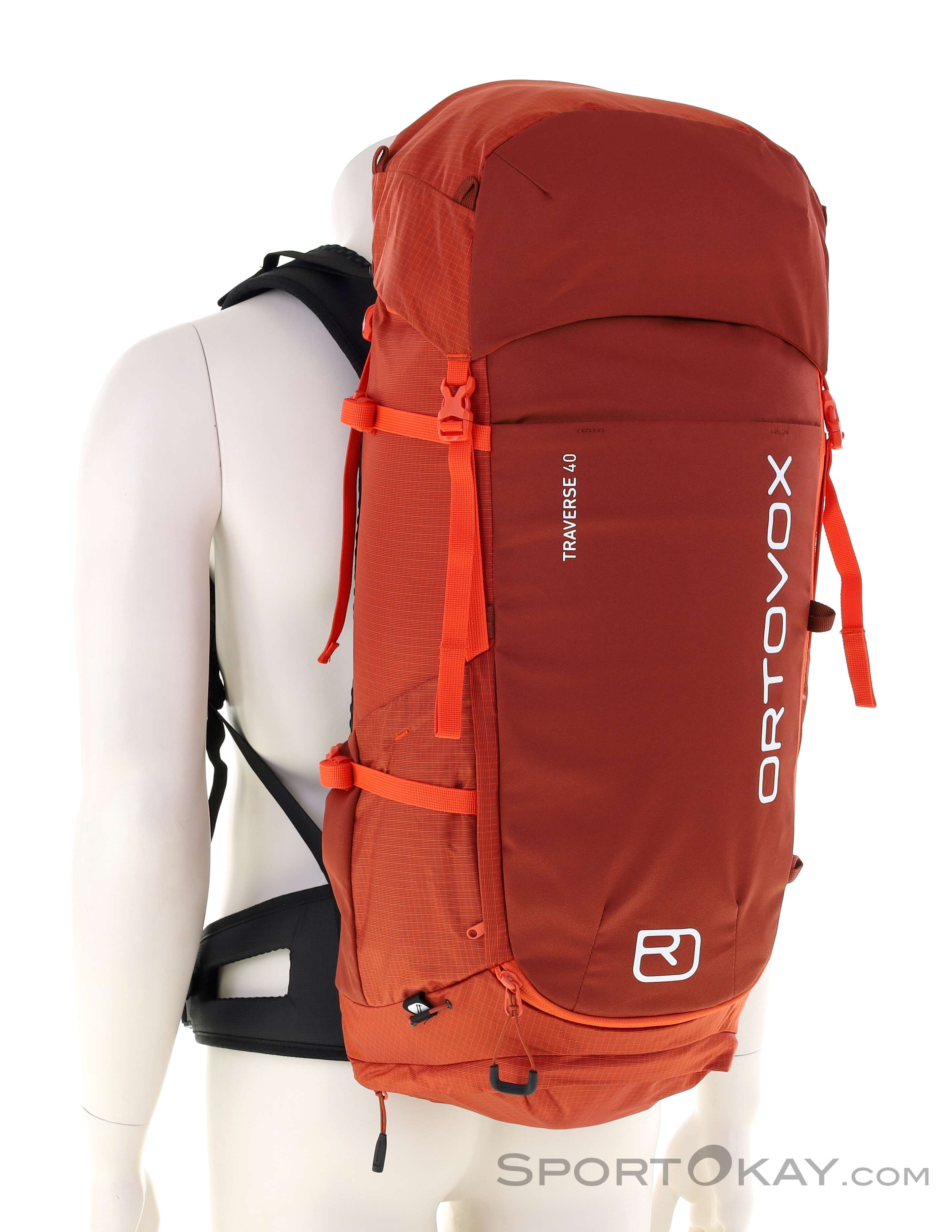Ortovox Traverse 40l Rucksack, Ortovox, Orange, , Herren,Damen,Unisex, 0016-12274, 5638290628, 4255736203454, N1-01.jpg