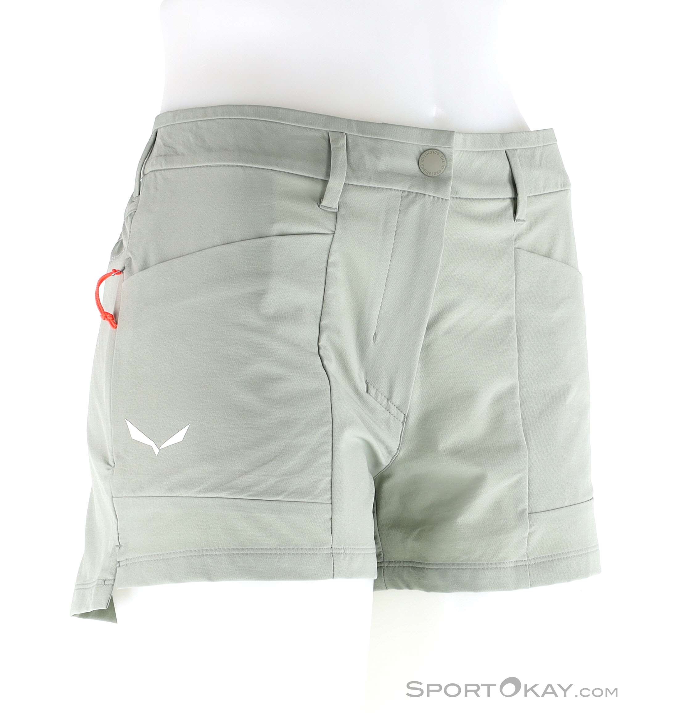 Salewa Puez DST Cargo Damen Outdoorshort, Salewa, Hell-Grau, , Damen, 0032-11579, 5638291600, 4053866635301, N1-01.jpg