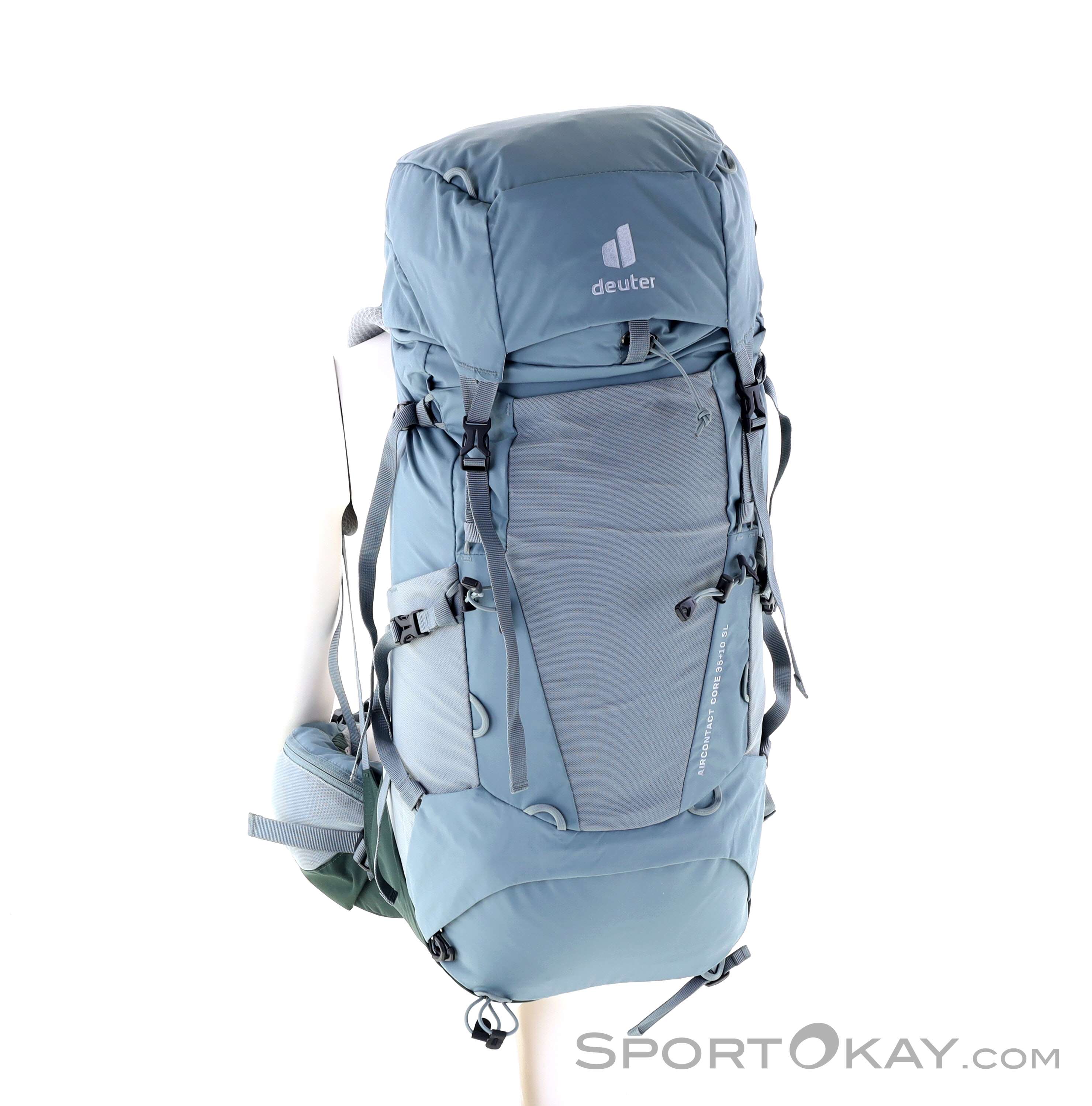 Sac à Dos Deuter Aircontact Core 35+10 SL Pour Randonnée Femme, 35-45L, Gris
