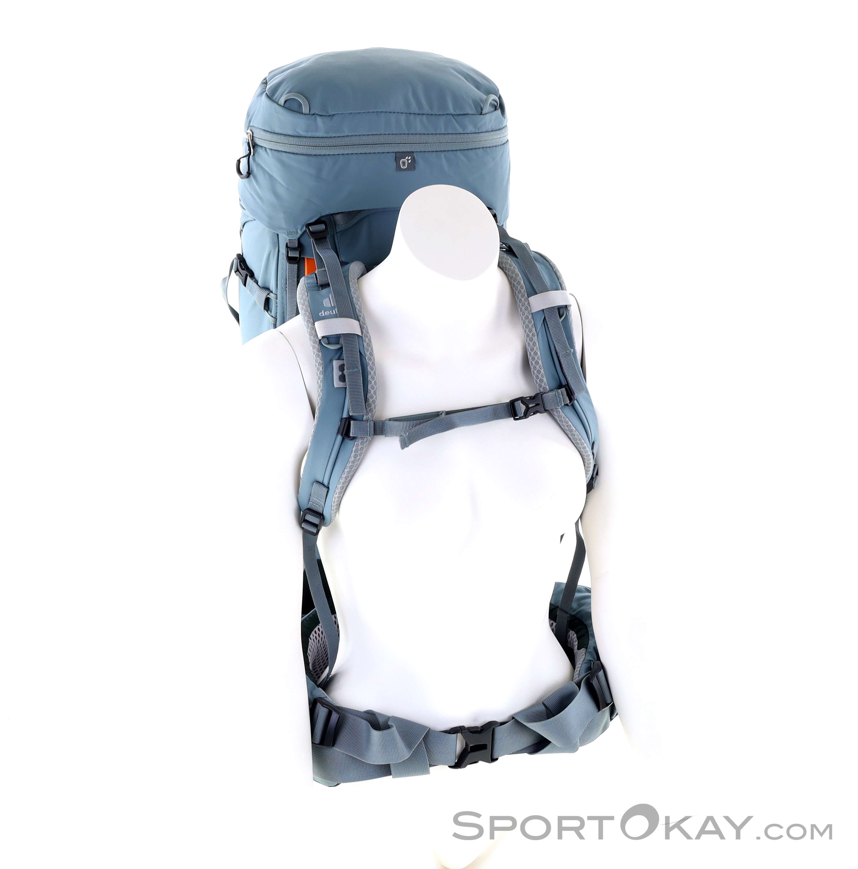 Sac à Dos De Randonnée Femme Deuter Aircontact Core 35+10 SL - 36-45L - Gris - Neuf